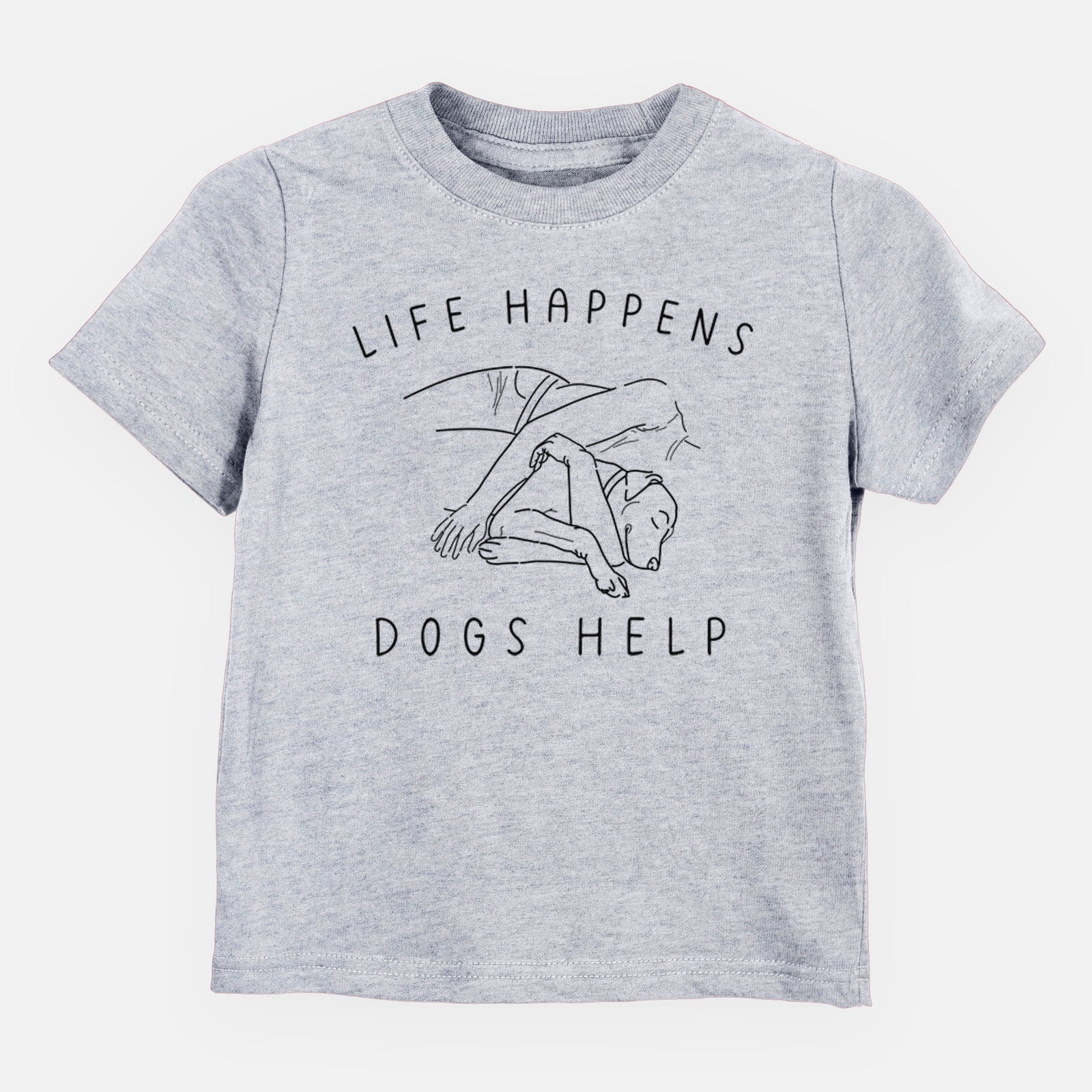 Life Happens Dogs Help - Labrador - Kids/Youth/Toddler Shirt