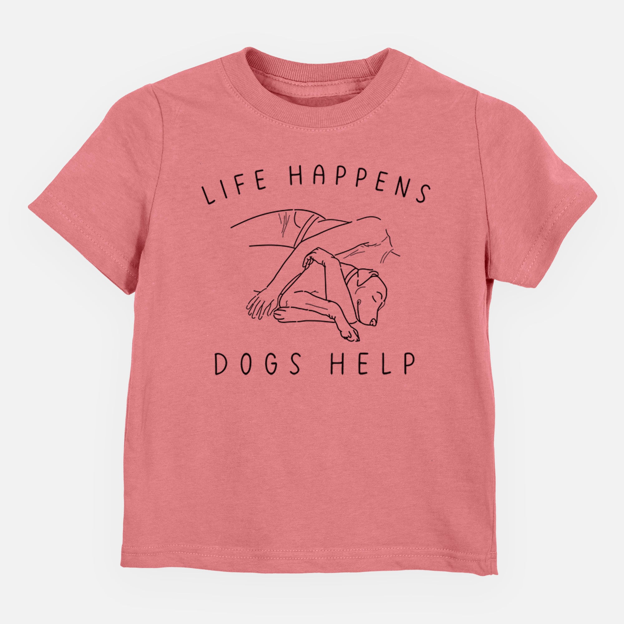 Life Happens Dogs Help - Labrador - Kids/Youth/Toddler Shirt