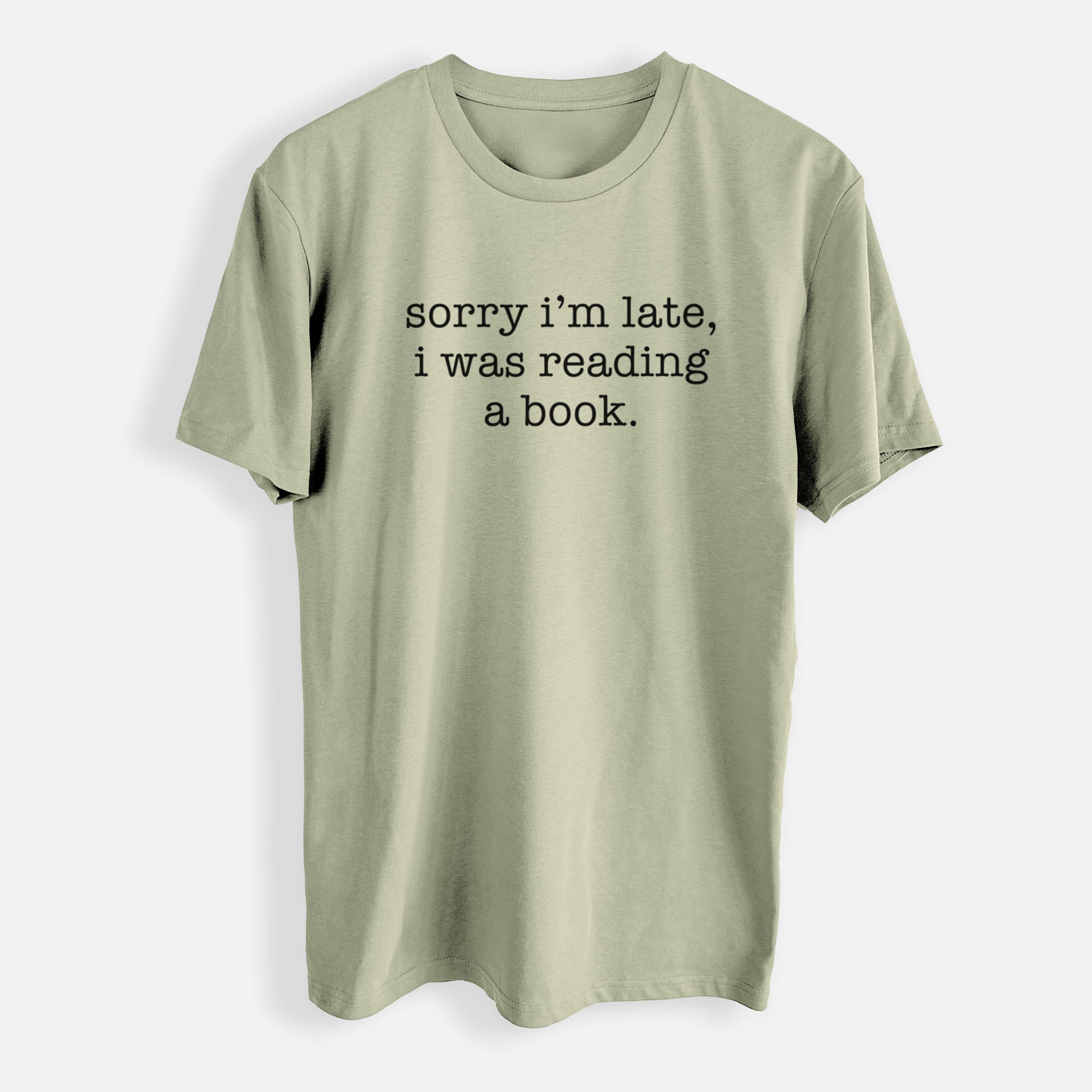 Sorry I'm Late, I Was Reading a Book - Mens Everyday Staple Tee