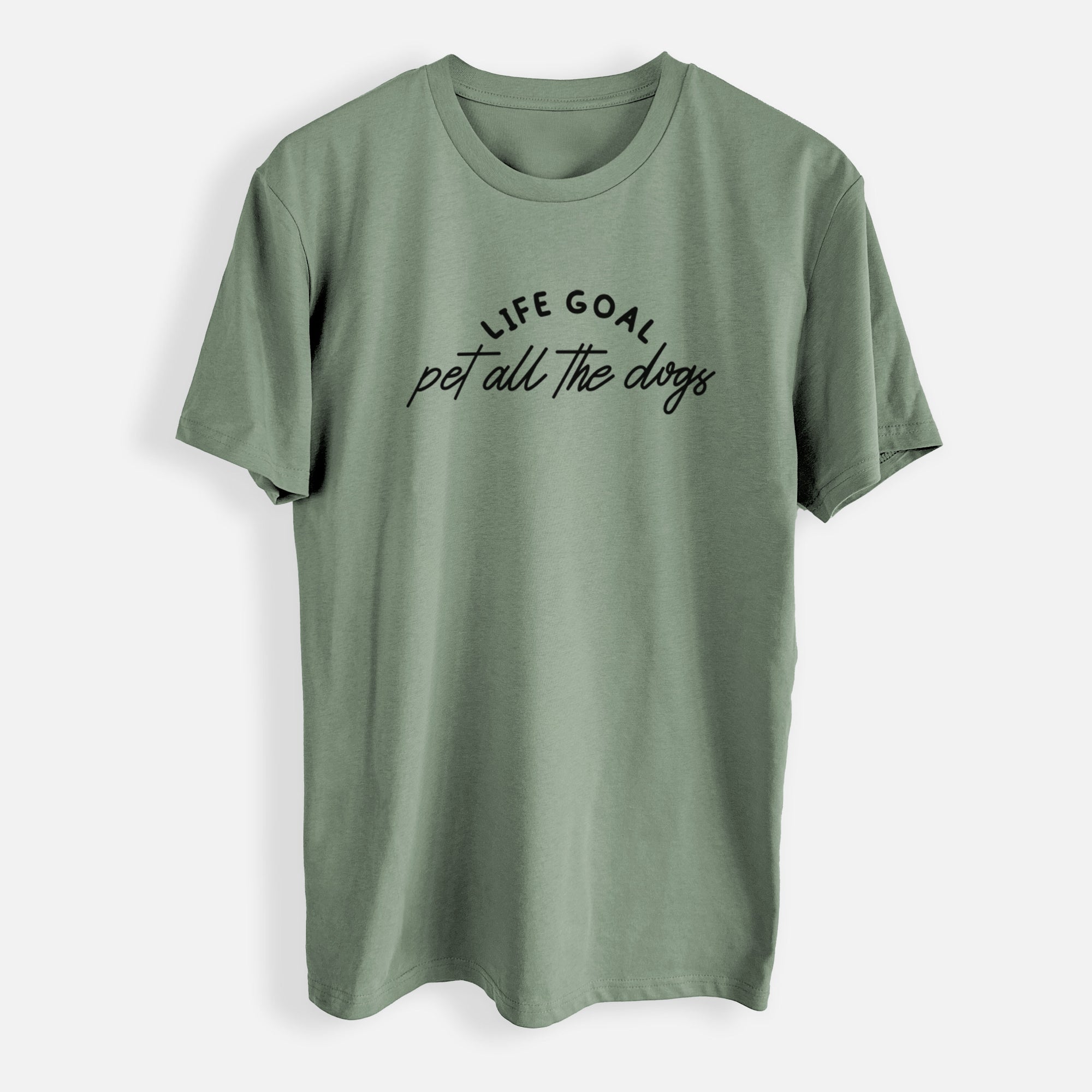 Life Goal - Pet All the Dogs - Mens Everyday Staple Tee