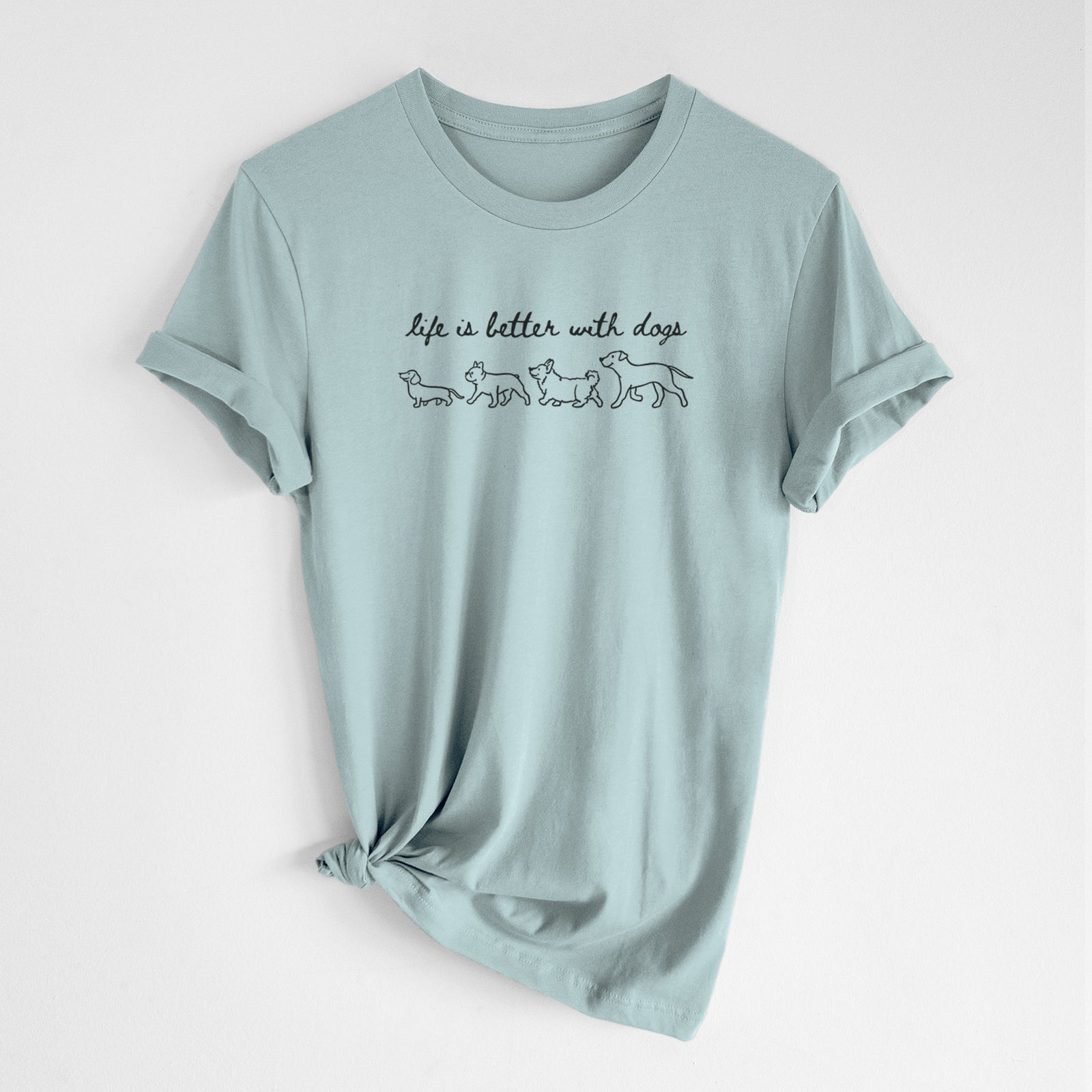 Life is Better with Dogs - Unisex Crewneck