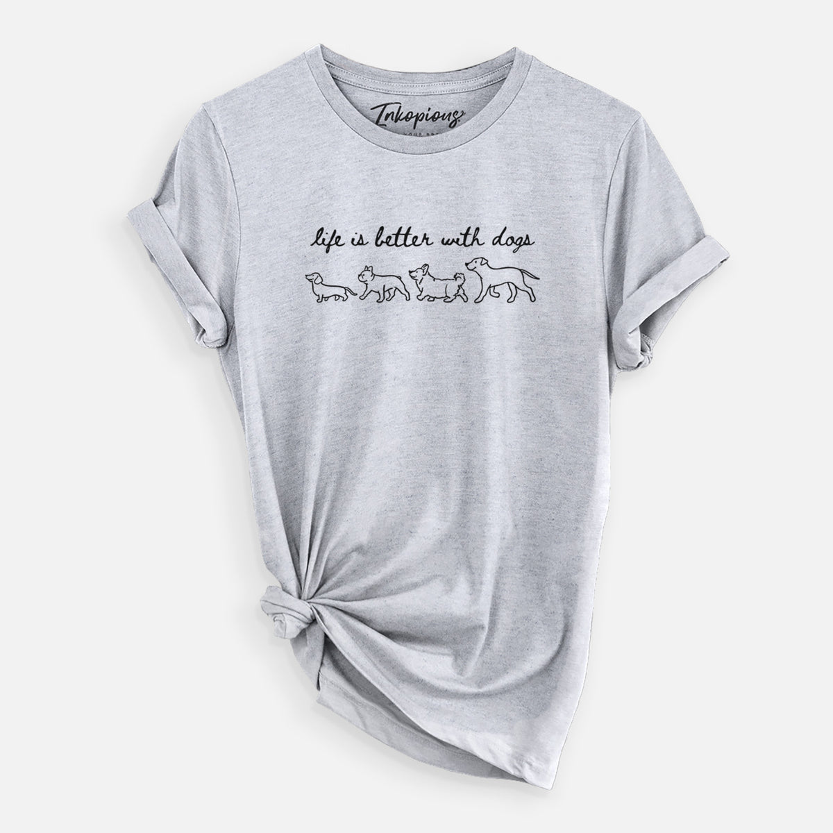 Life is Better with Dogs - Unisex Crewneck