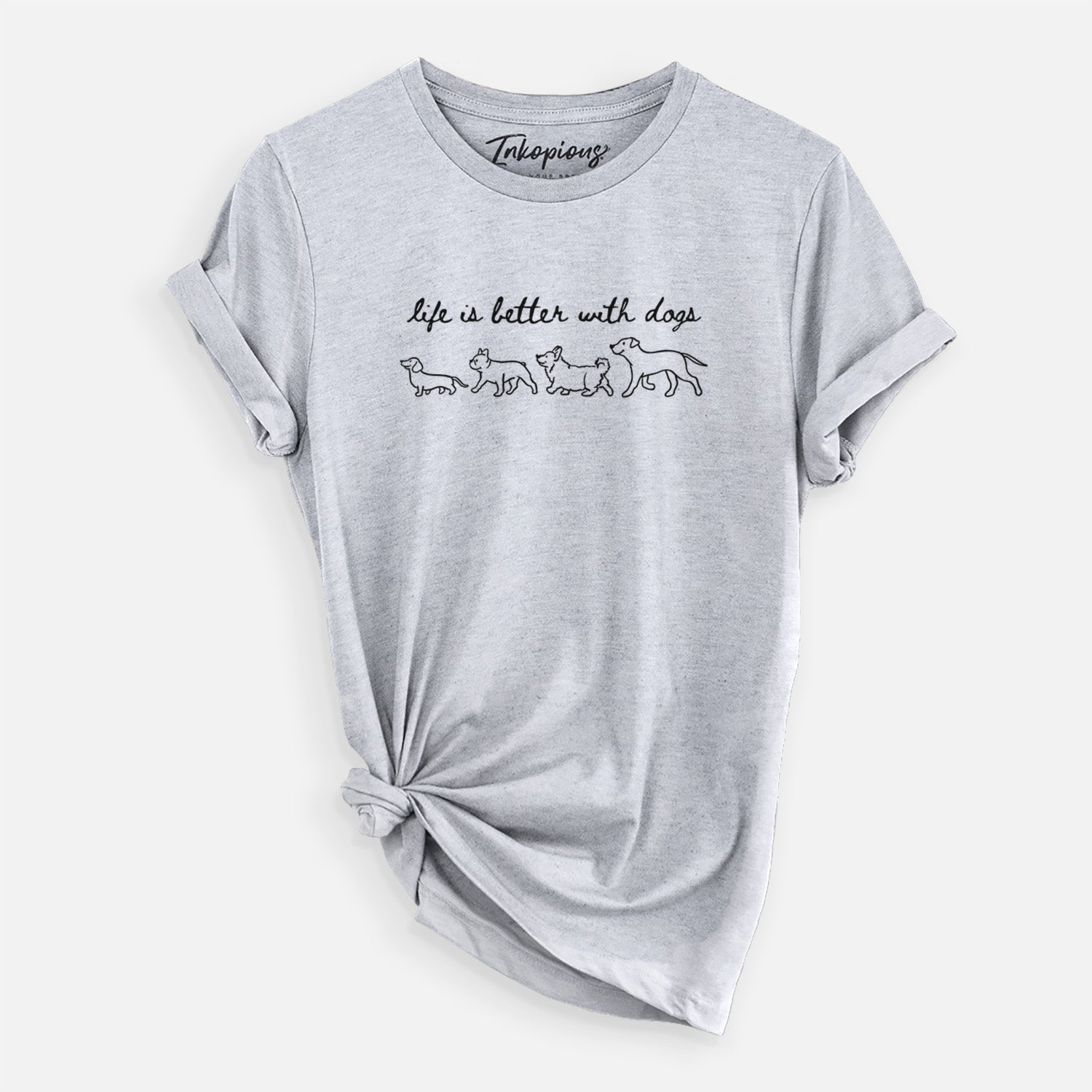Life is Better with Dogs - Unisex Crewneck