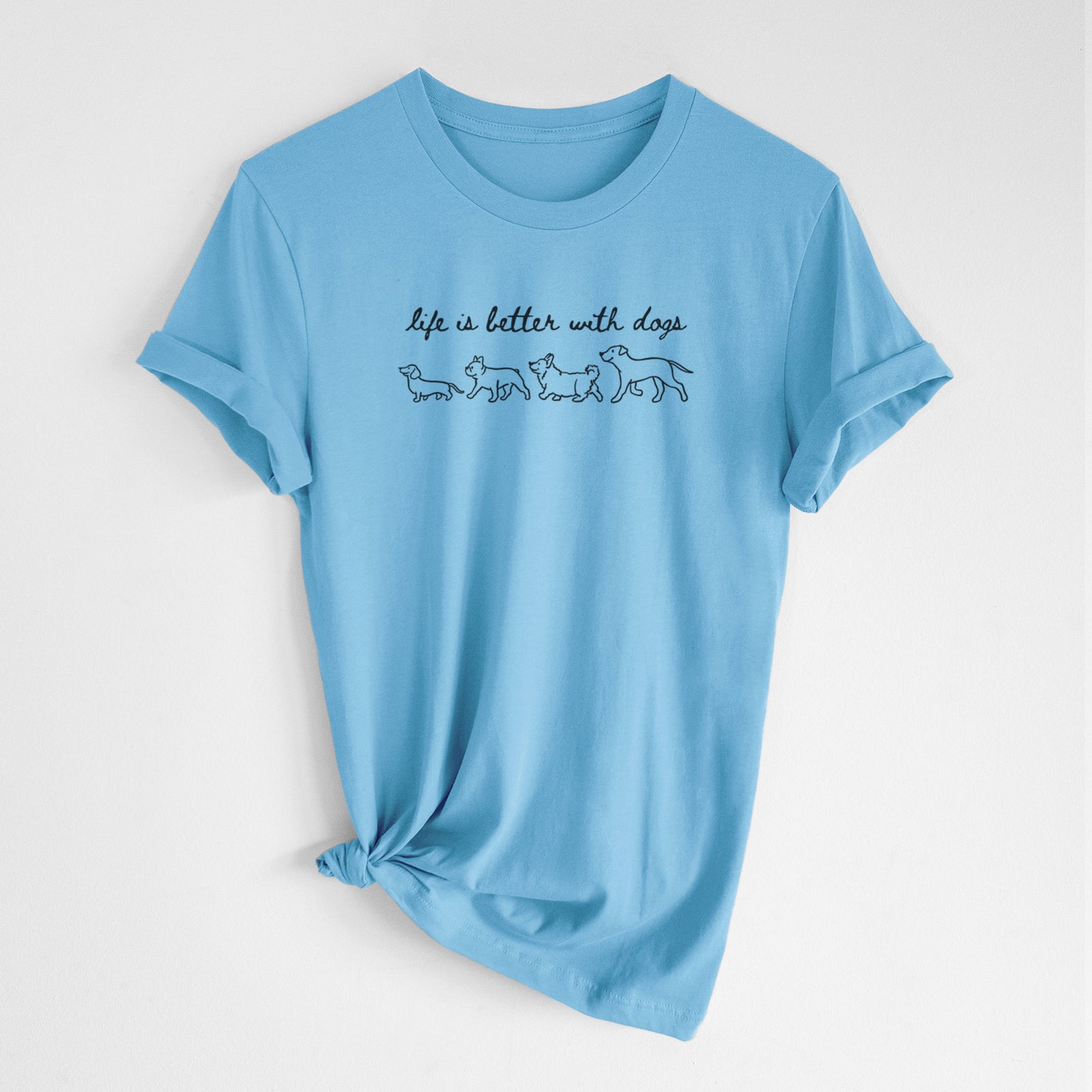 Life is Better with Dogs - Unisex Crewneck