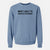 Most Likely to Show up in Pajamas - Unisex Pigment Dyed Crew Sweatshirt