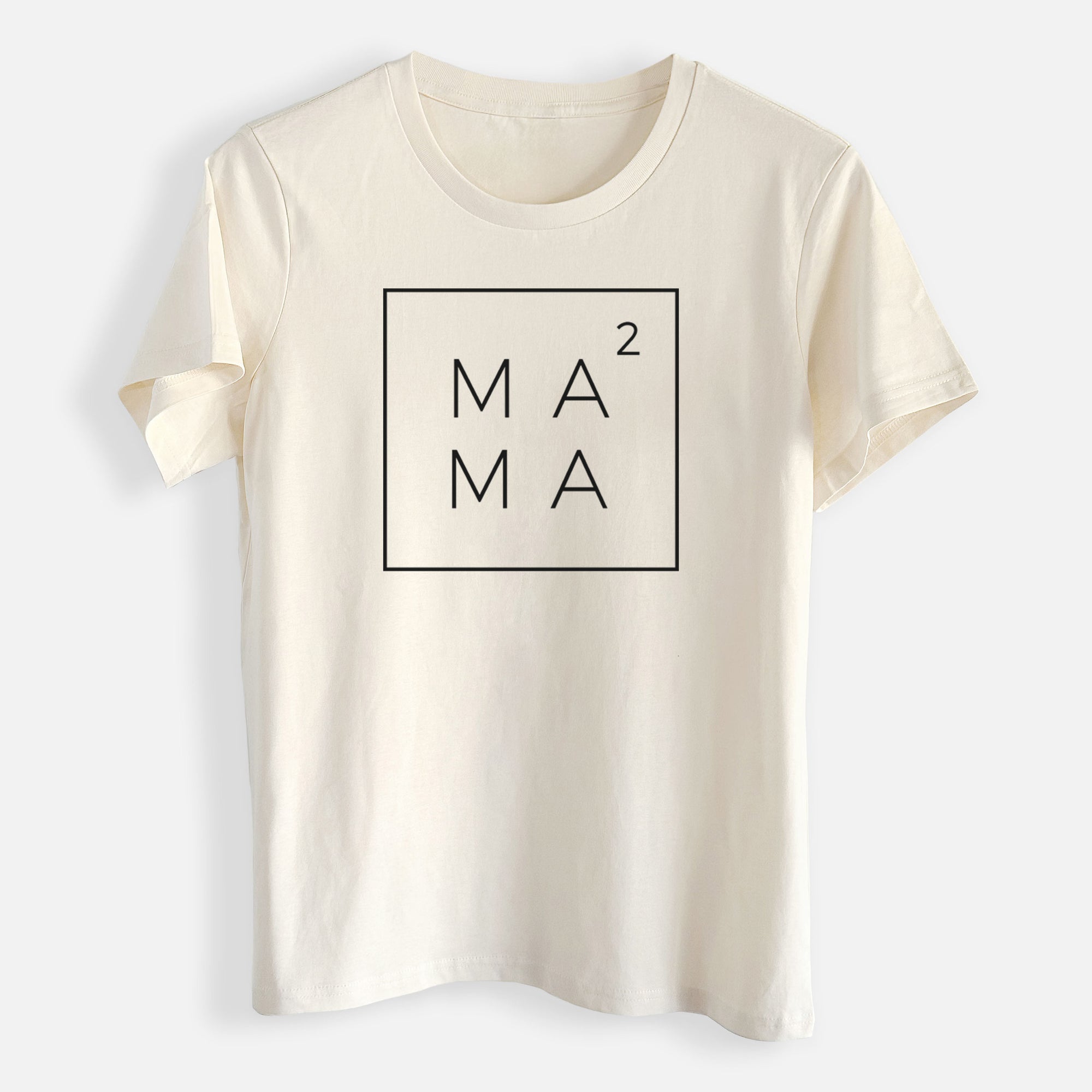 Mama to the 2nd Power Boxed - Womens Everyday Maple Tee