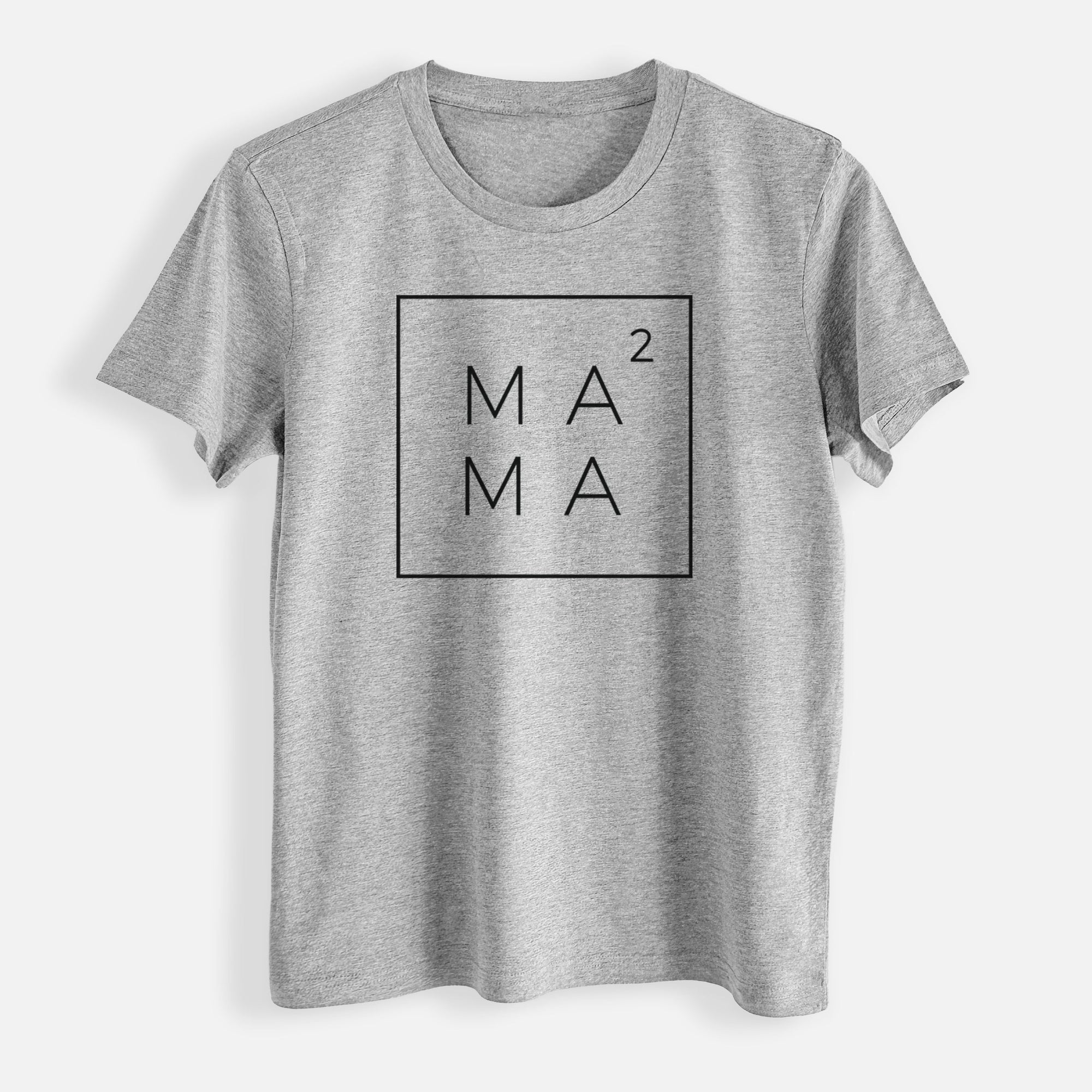 Mama to the 2nd Power Boxed - Womens Everyday Maple Tee