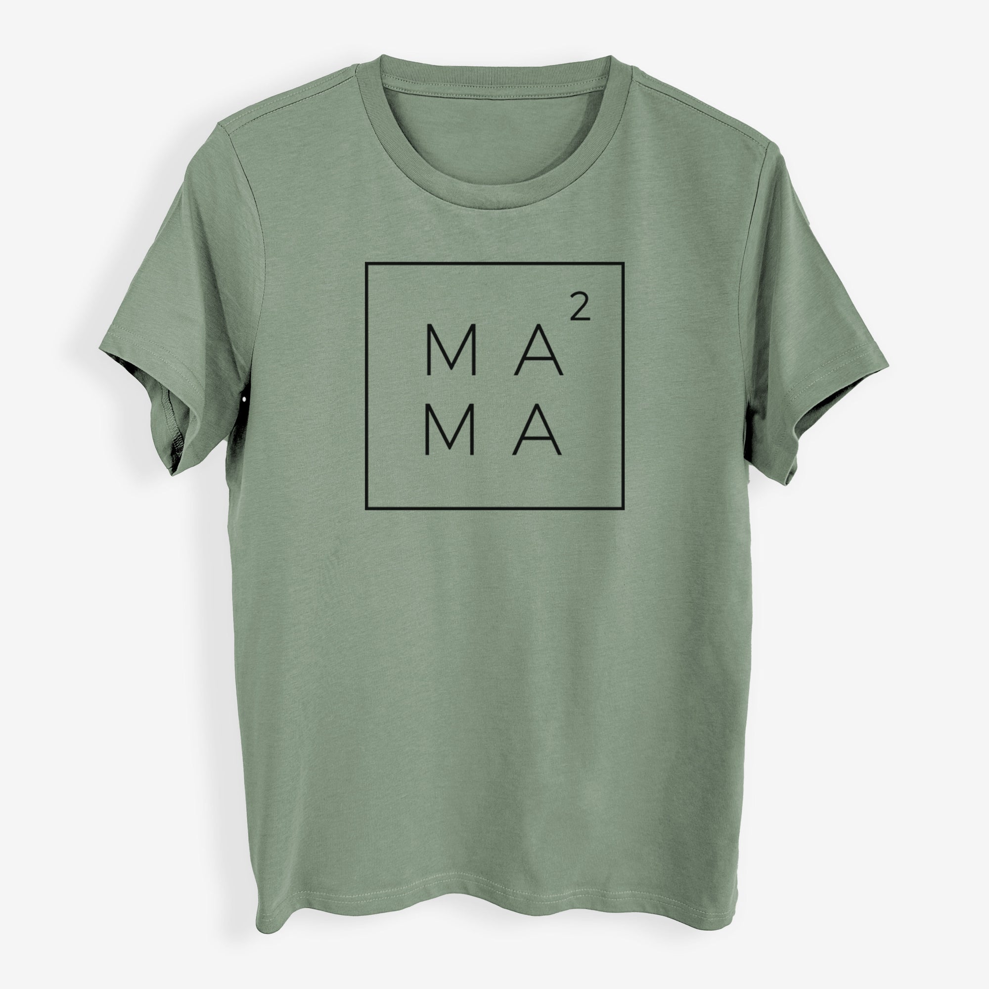 Mama to the 2nd Power Boxed - Womens Everyday Maple Tee