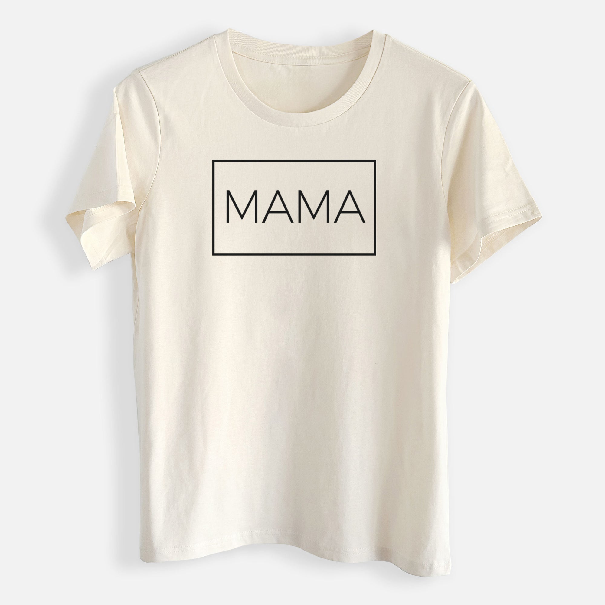 Mama Boxed - 1 Line - Womens Everyday Maple Tee