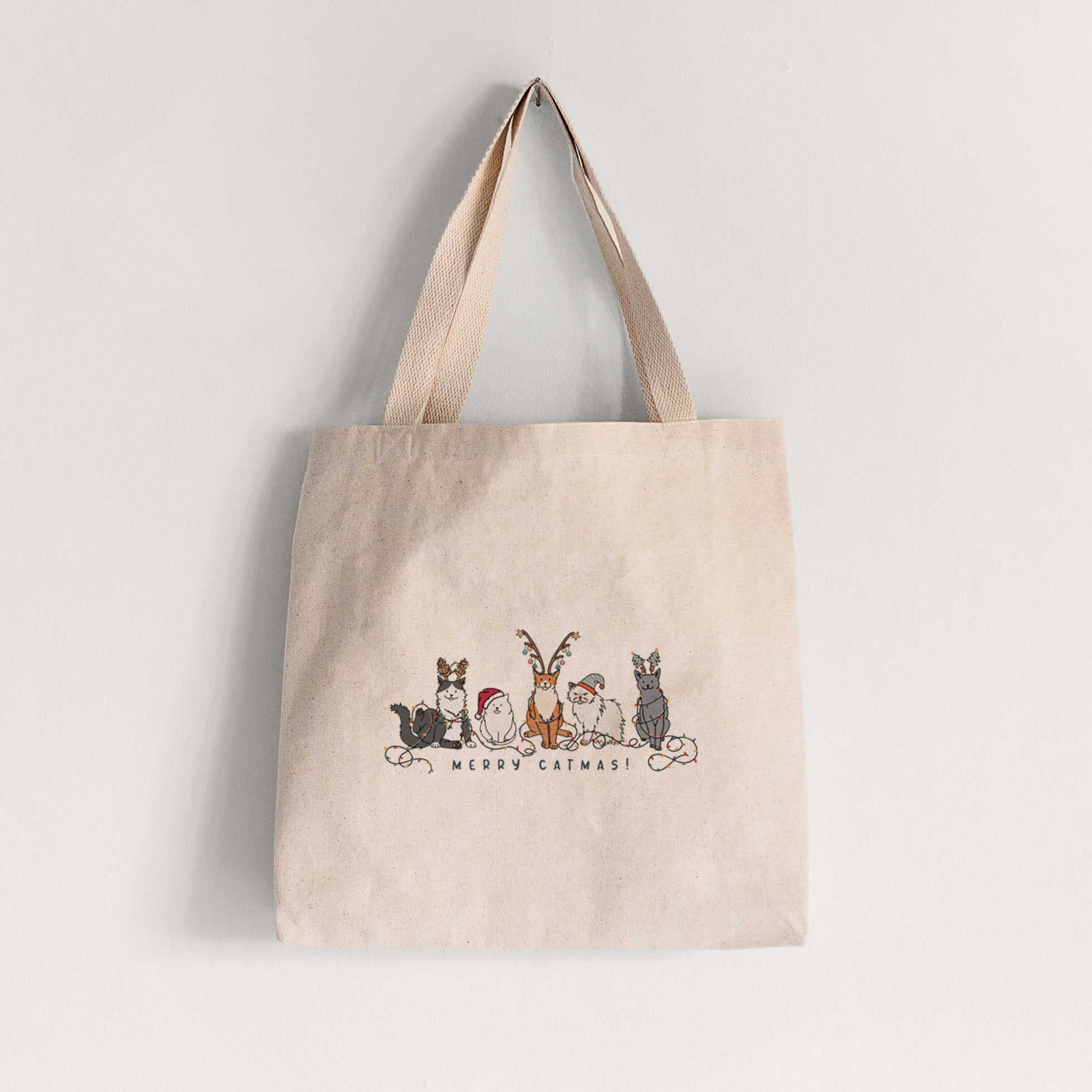 Merry Catmas - Tote Bag