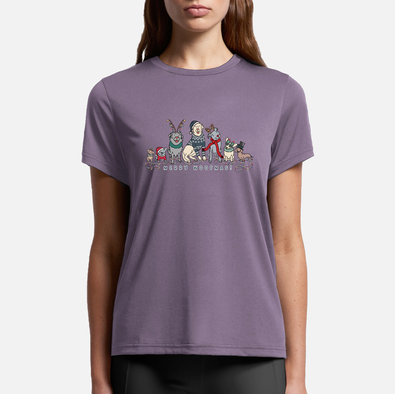 Merry Woofmas - Womens Everyday Maple Tee