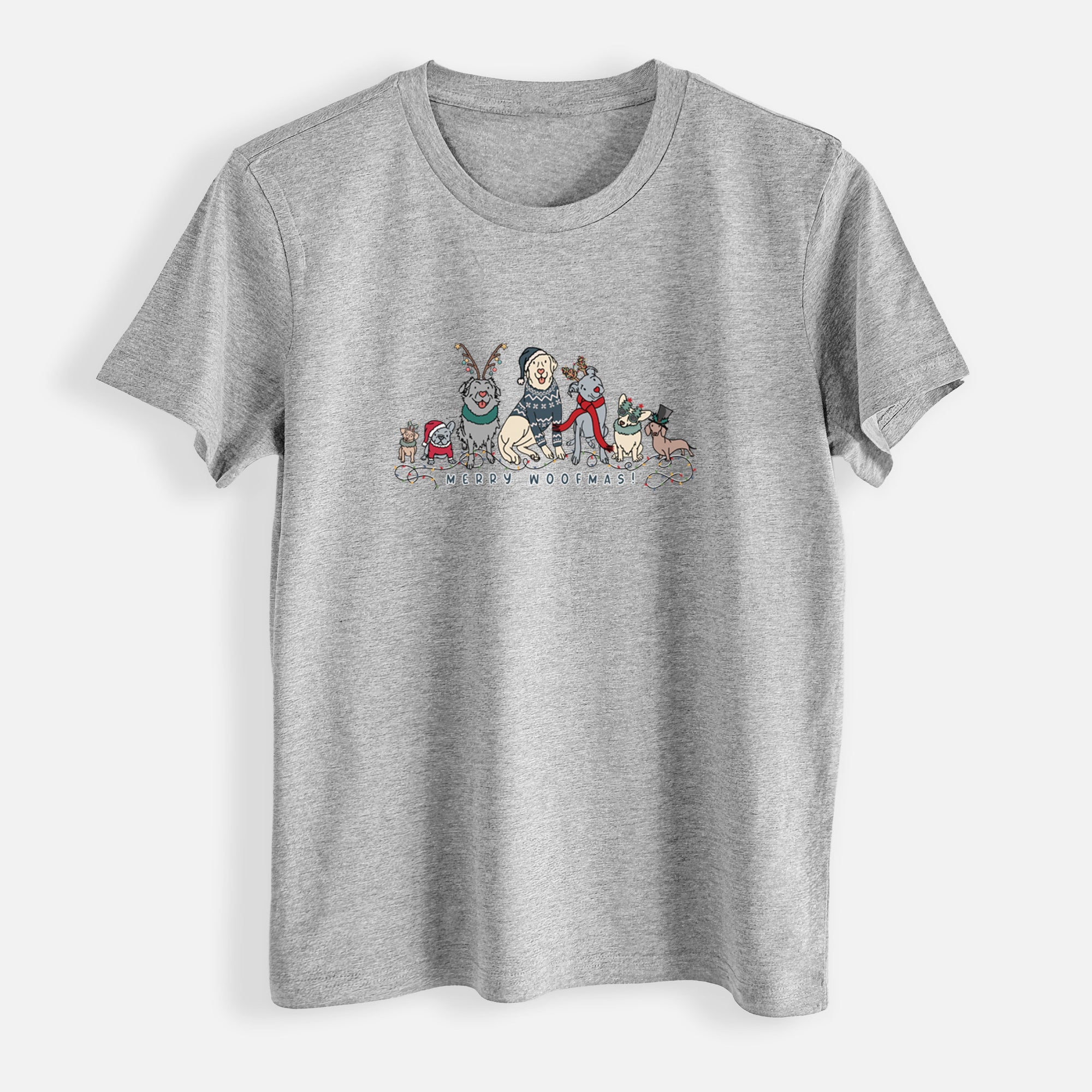 Merry Woofmas - Womens Everyday Maple Tee