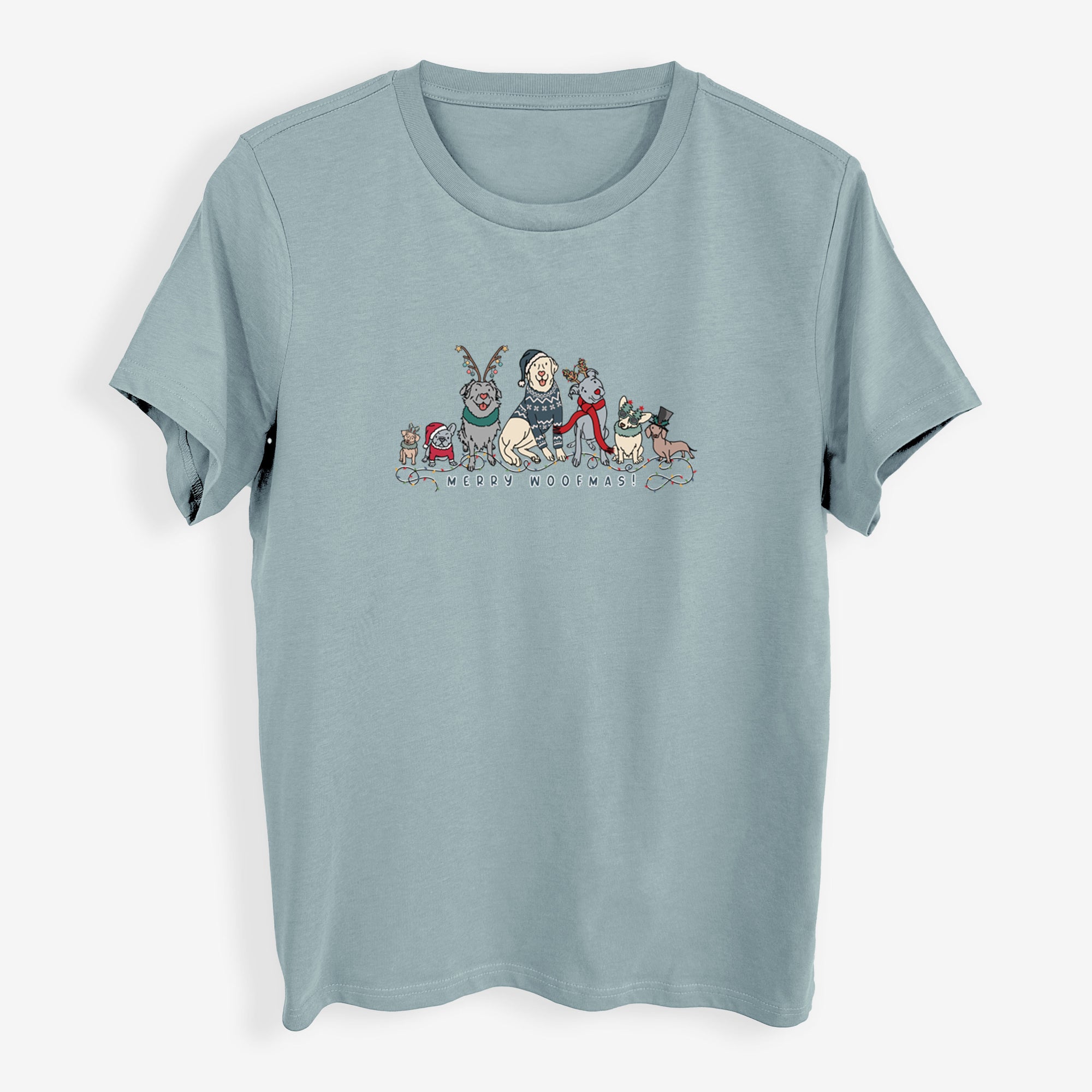 Merry Woofmas - Womens Everyday Maple Tee