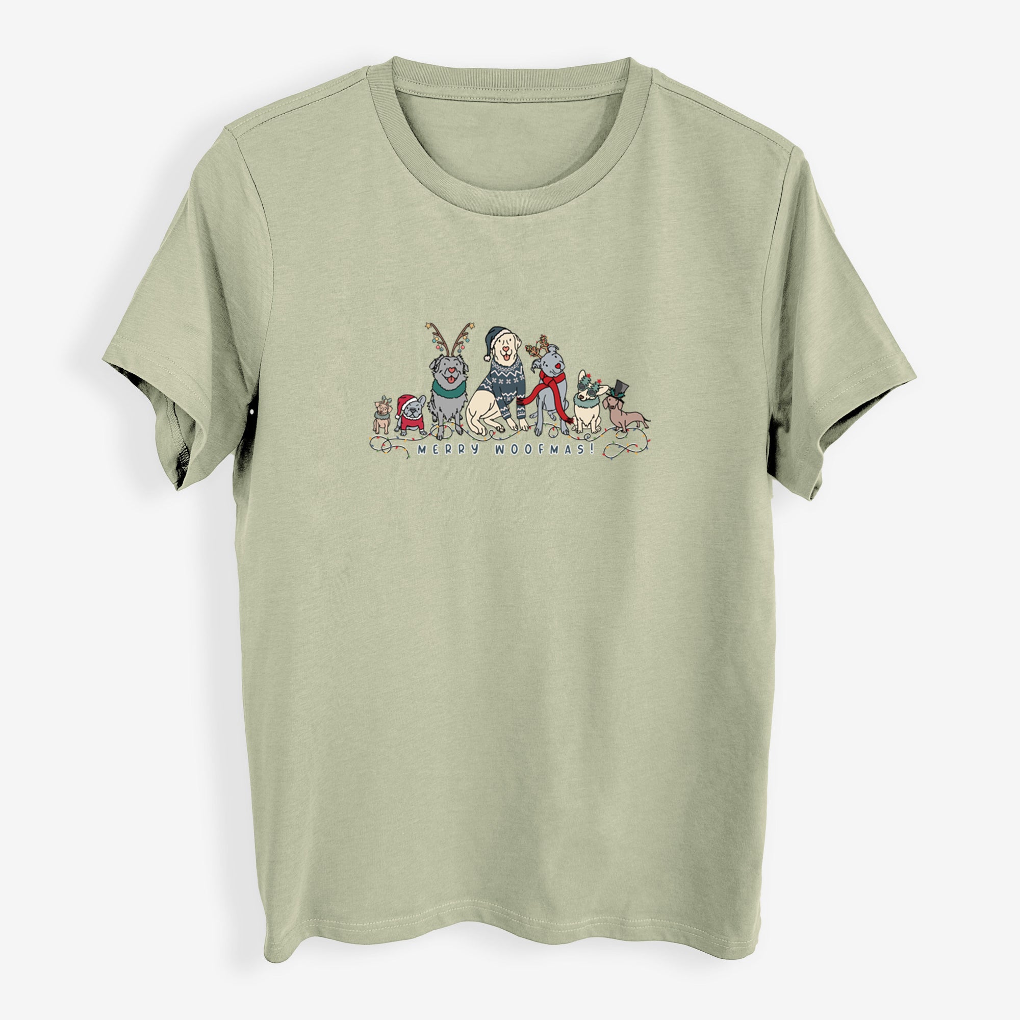 Merry Woofmas - Womens Everyday Maple Tee