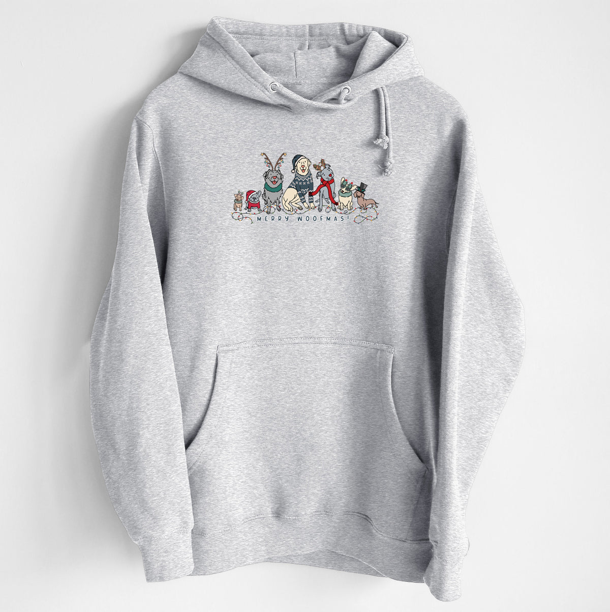 Merry Woofmas - Heavyweight Fleece Hoodie