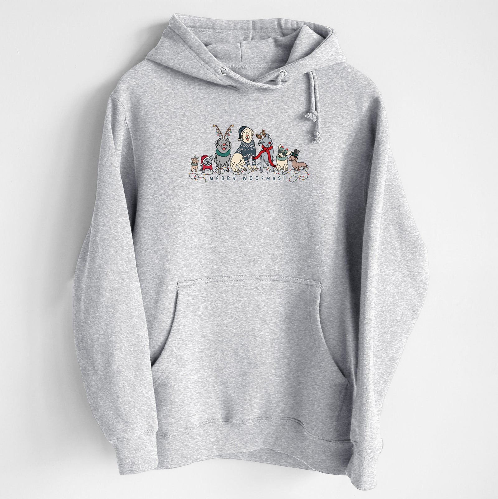 Merry Woofmas - Heavyweight Fleece Hoodie