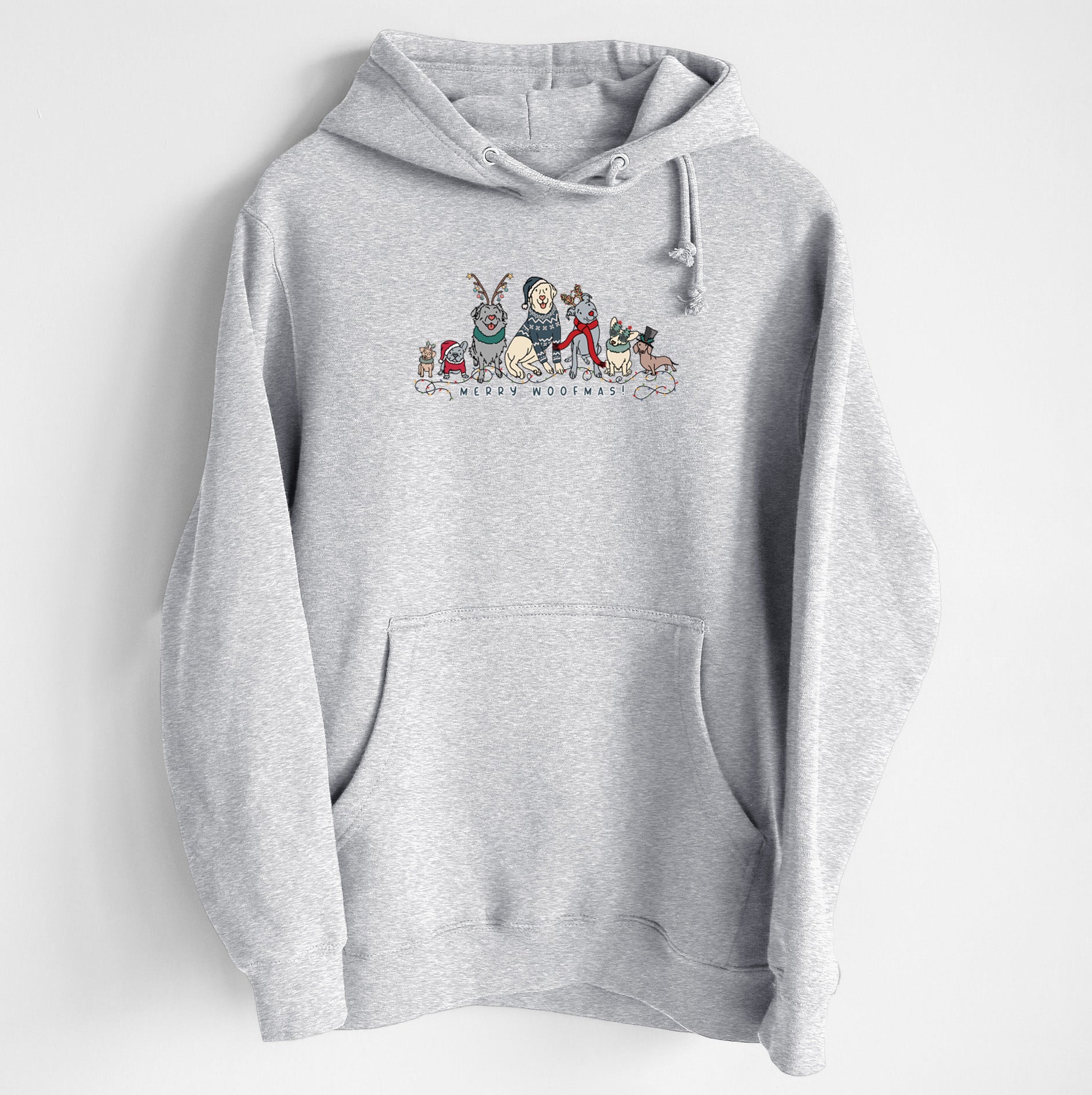Merry Woofmas - Heavyweight Fleece Hoodie