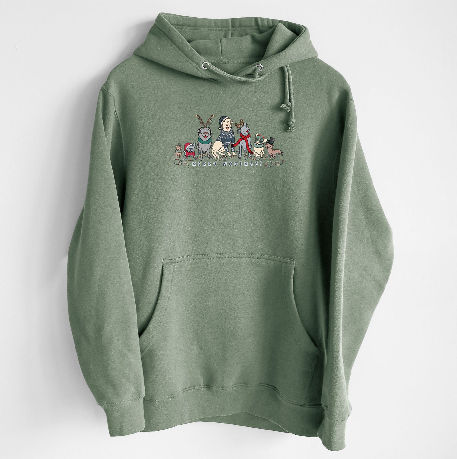 Merry Woofmas - Heavyweight Fleece Hoodie