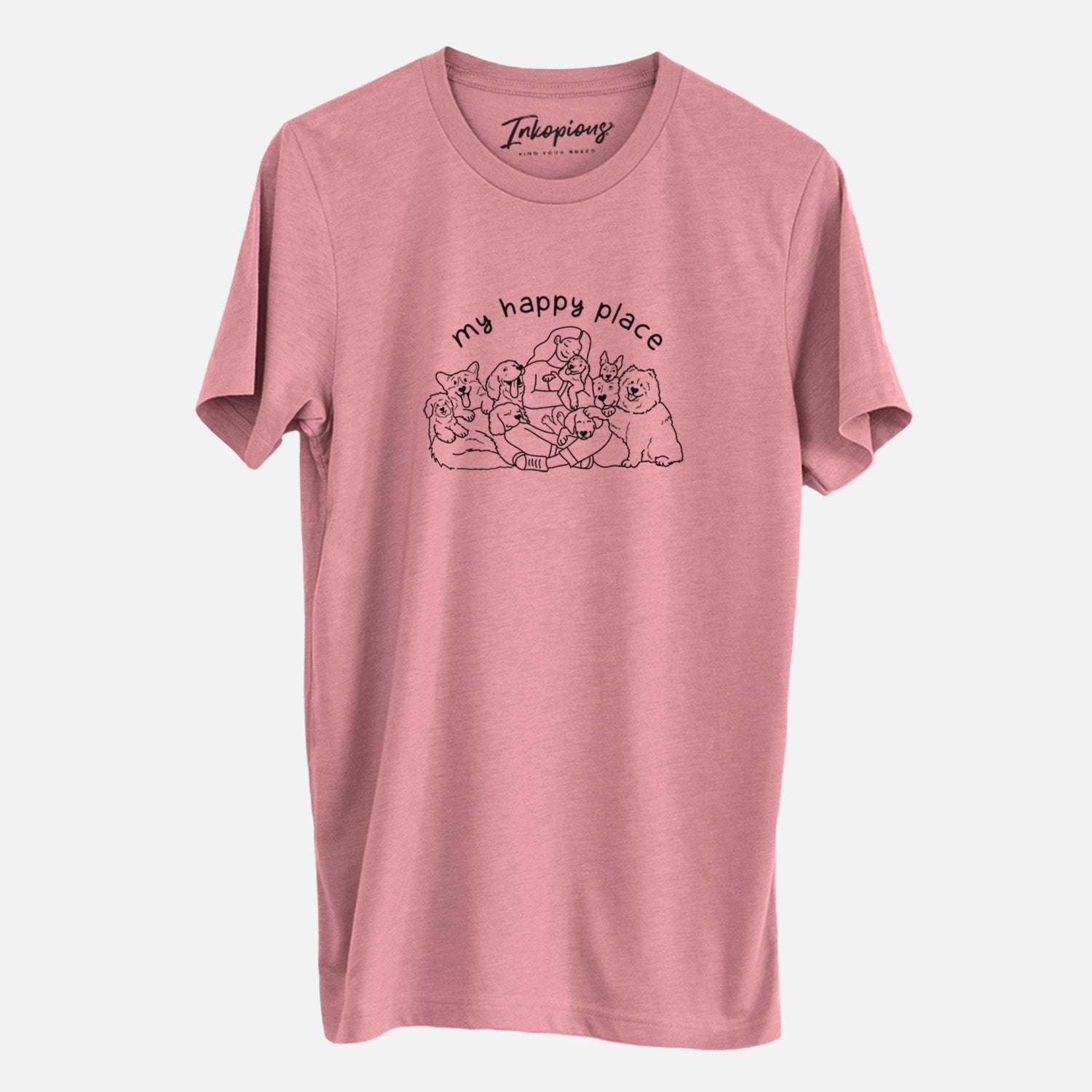 My Happy Place - Dogs - Unisex Crewneck