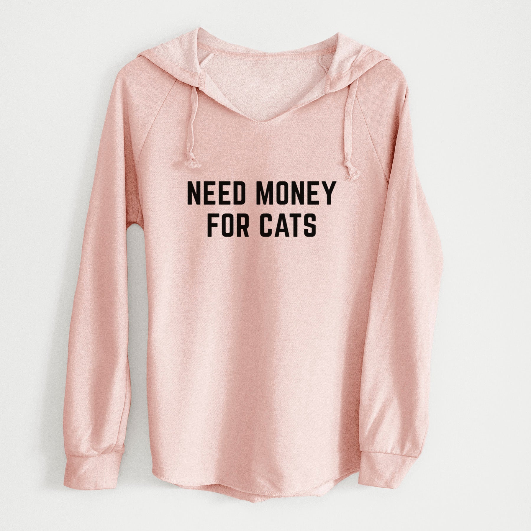 Need Money for Cats - Cali Wave Hooded Sweatshirt