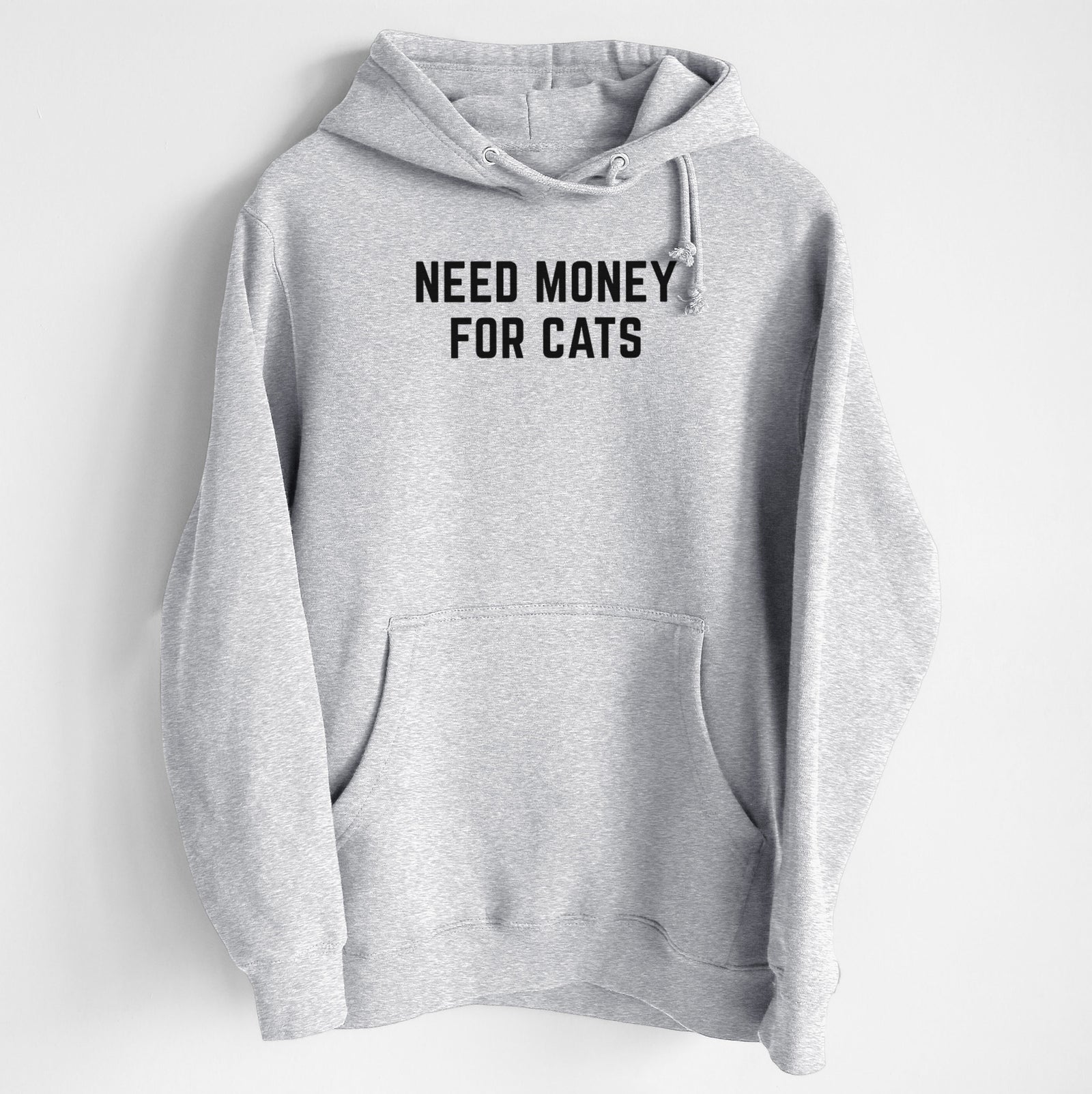 Need Money for Cats - Heavyweight Fleece Hoodie