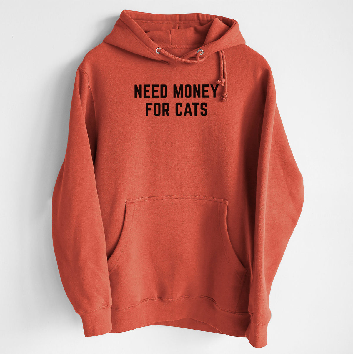Need Money for Cats - Heavyweight Fleece Hoodie