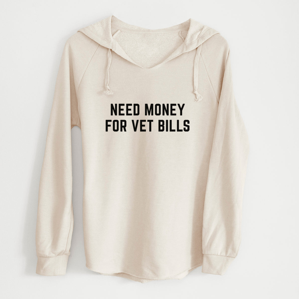 Need Money for Vet Bills - Cali Wave Hooded Sweatshirt