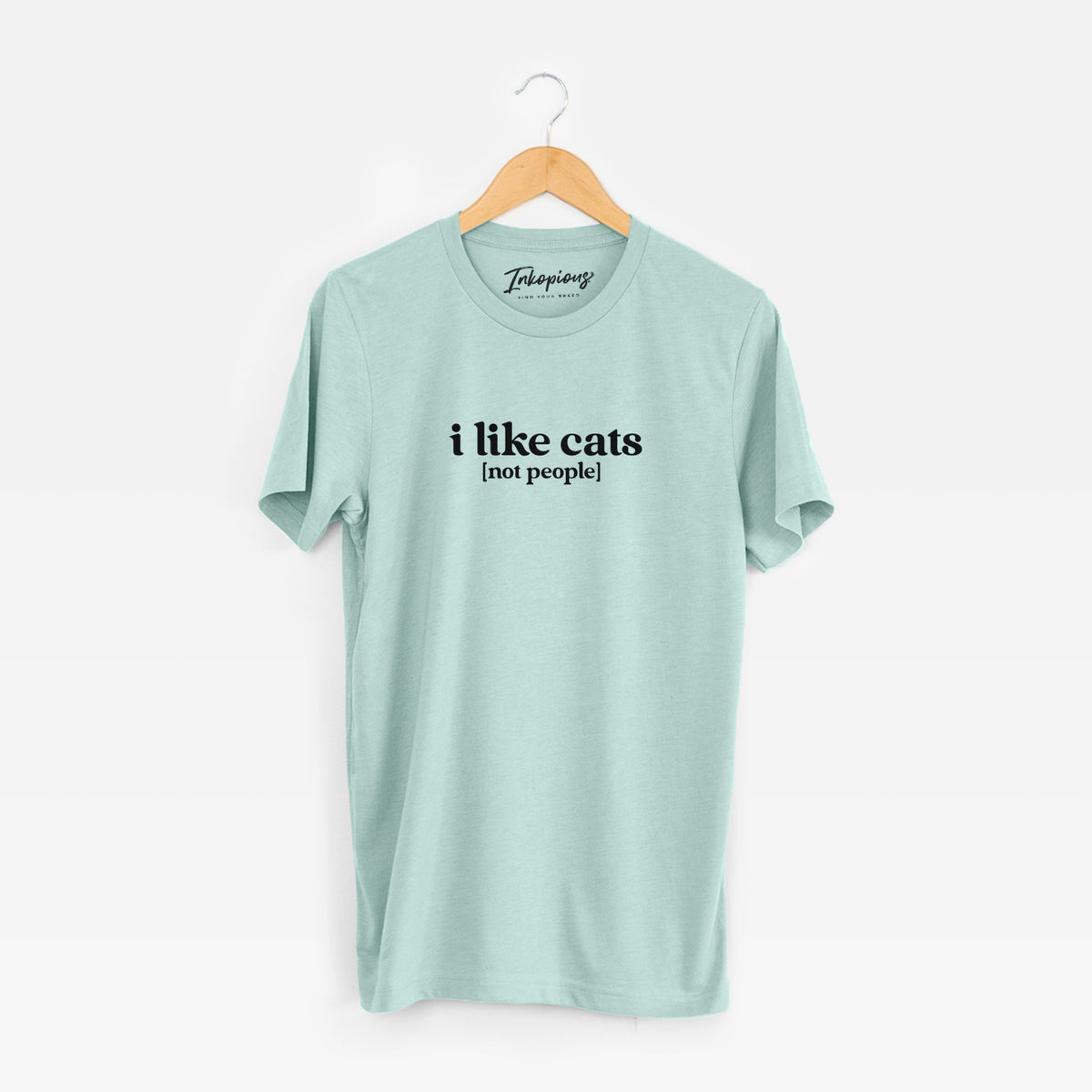I like cats - not people - Unisex Crewneck