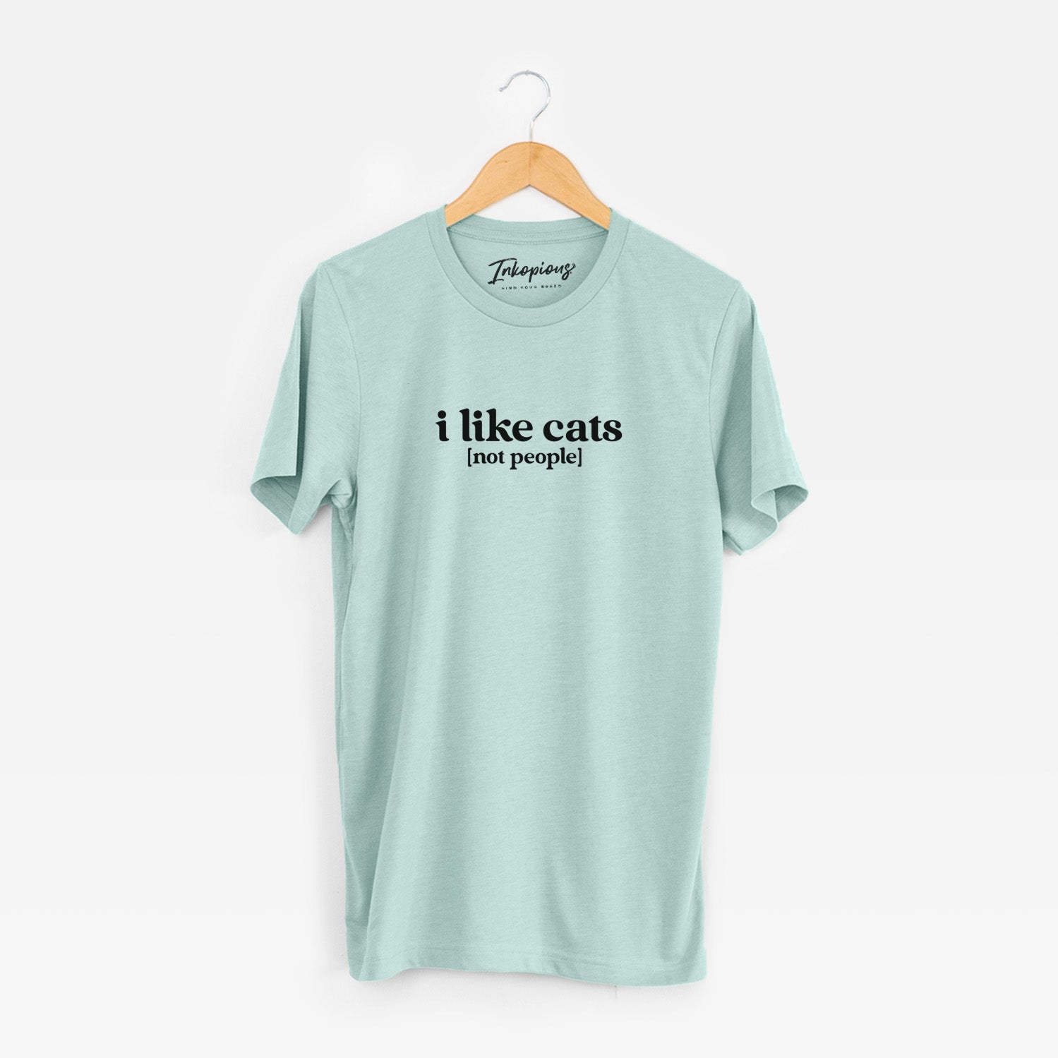 I like cats - not people - Unisex Crewneck