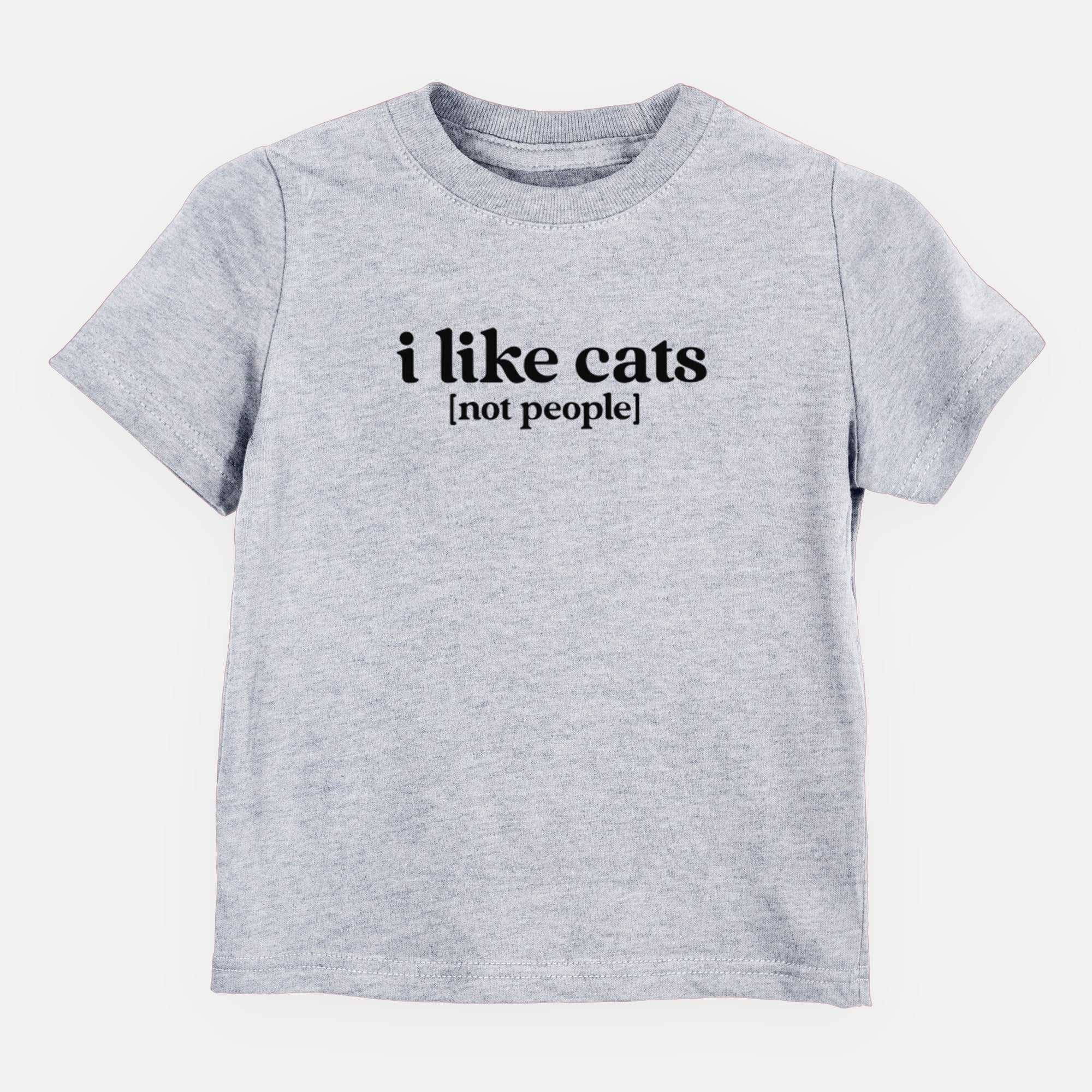 I like cats - not people - Kids/Youth/Toddler Shirt