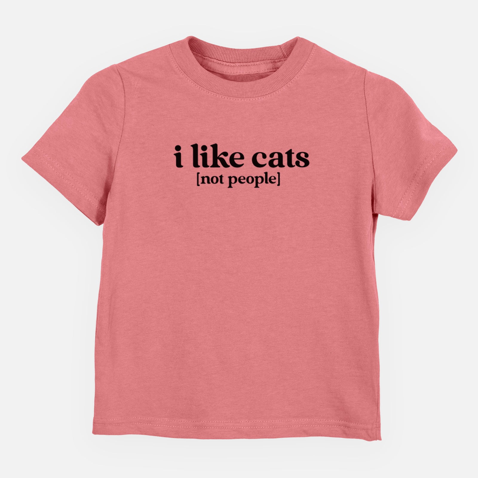 I like cats - not people - Kids/Youth/Toddler Shirt