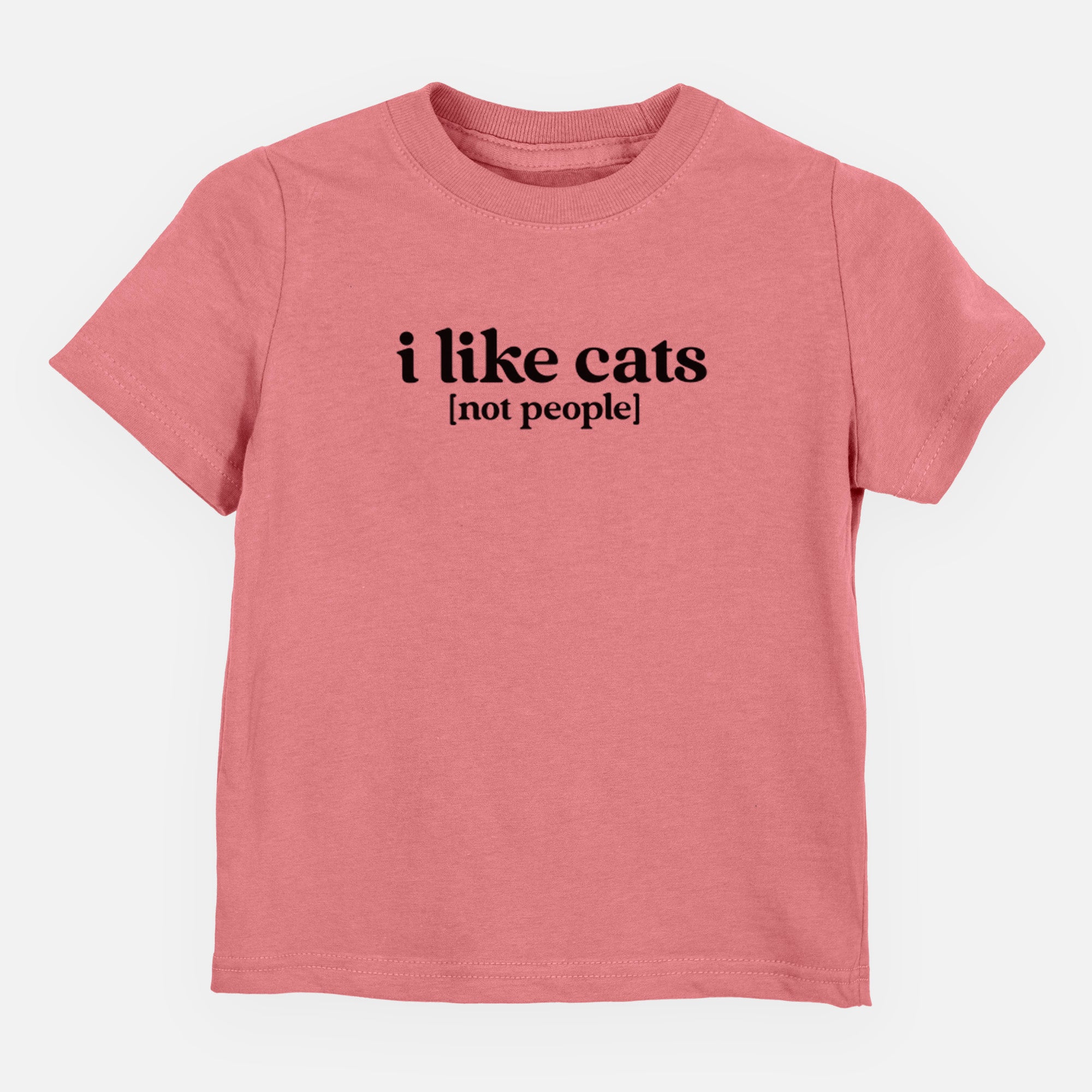 I like cats - not people - Kids/Youth/Toddler Shirt