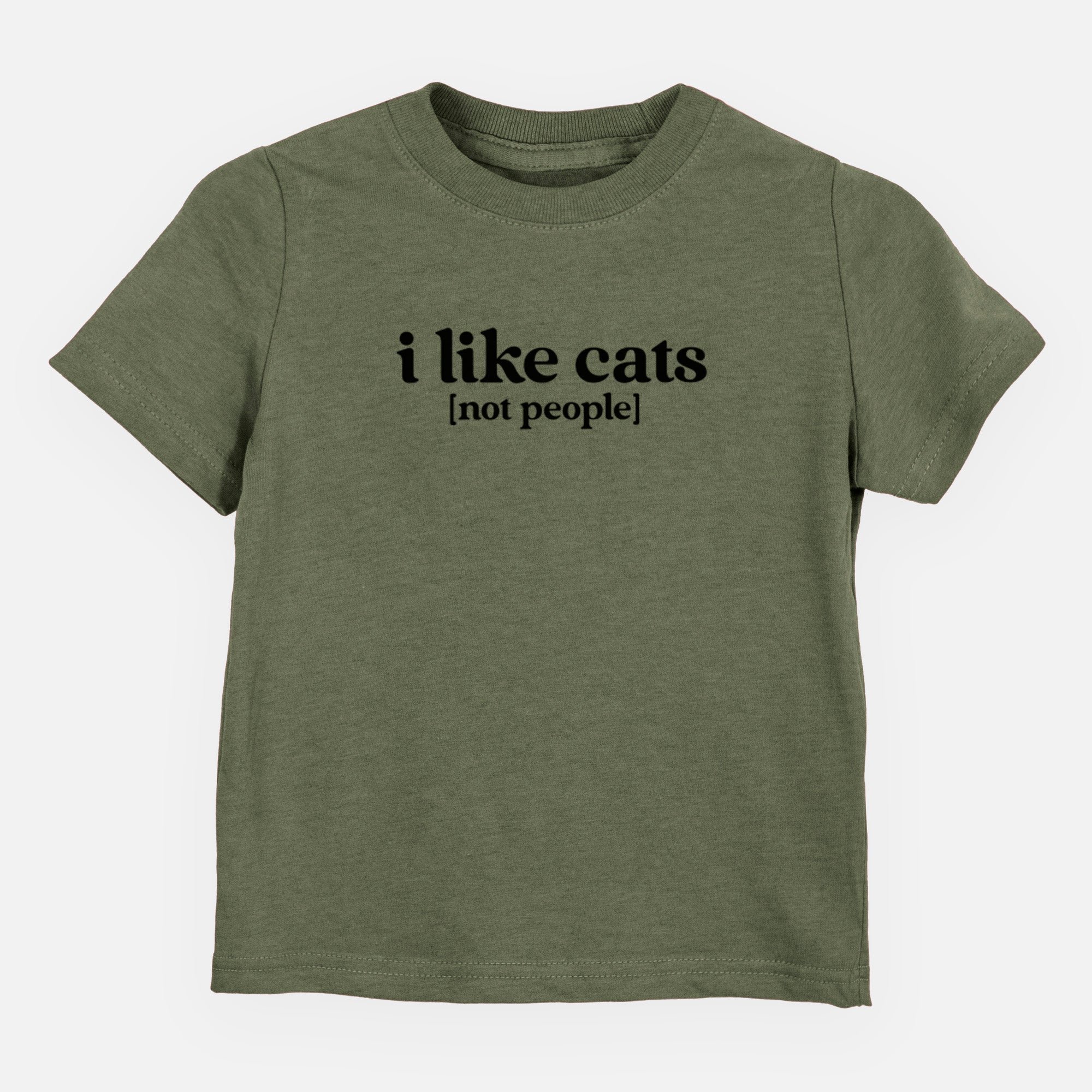 I like cats - not people - Kids/Youth/Toddler Shirt