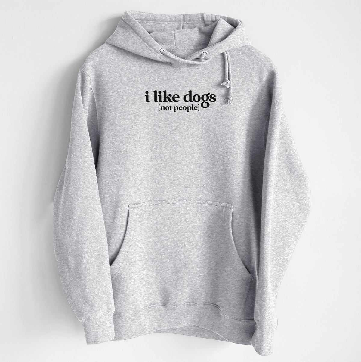 I like dogs - not people - Heavyweight Fleece Hoodie