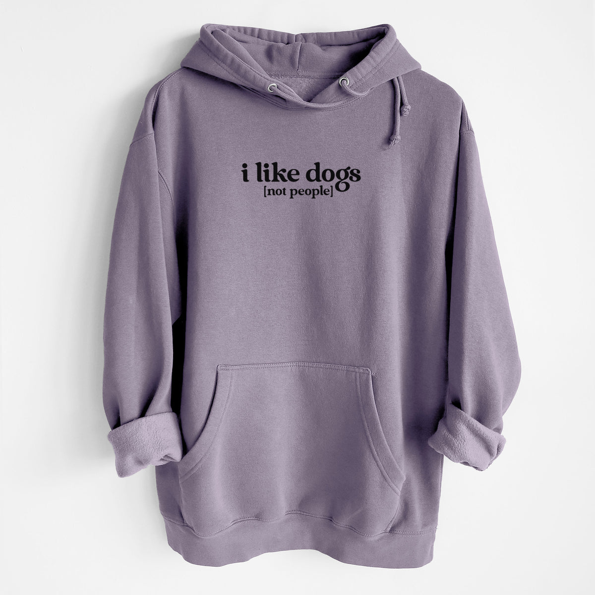 I like dogs - not people - Heavyweight Fleece Hoodie