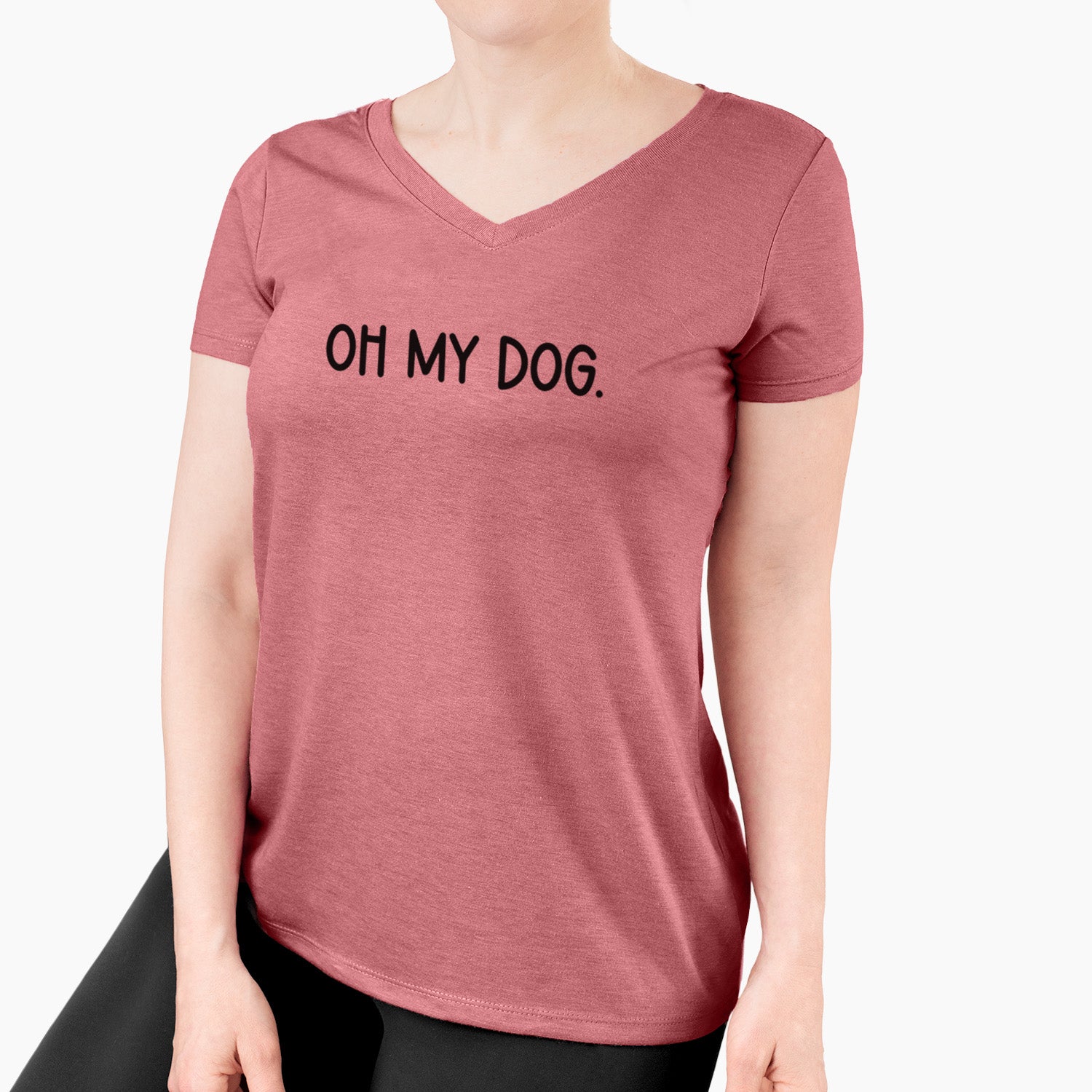 Oh My Dog - Women's Perfect V-neck Shirt