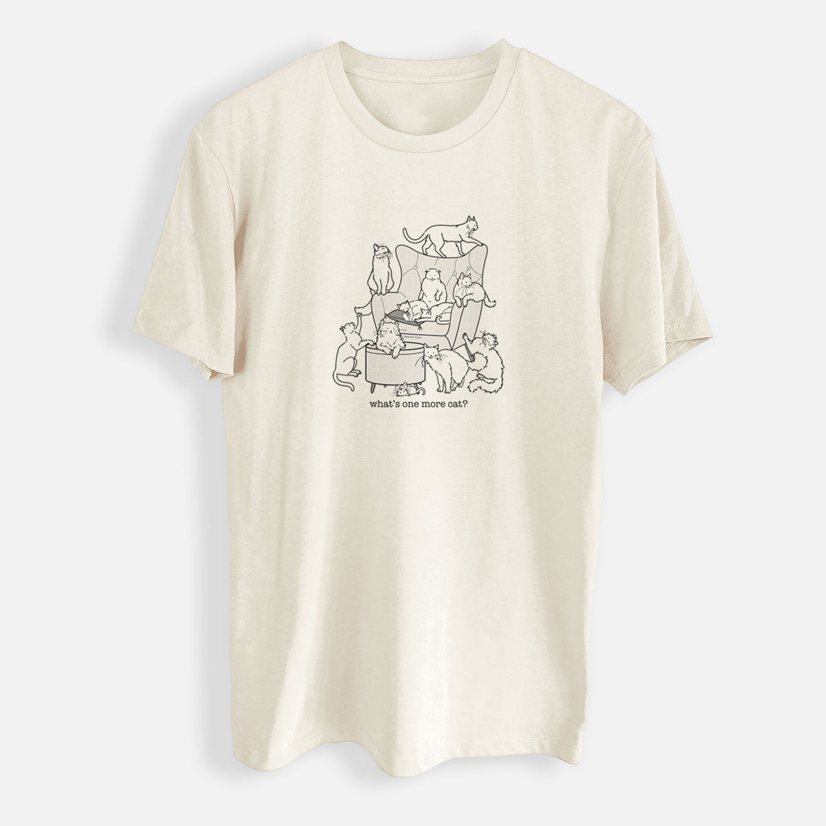 What&#39;s One More Cat? - Mens Everyday Staple Tee