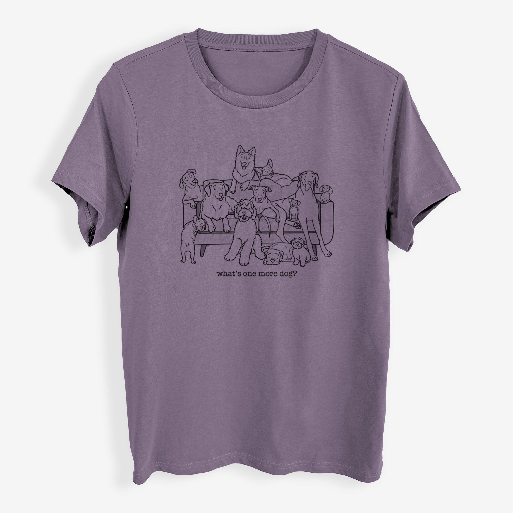 What's One More Dog? - Womens Everyday Maple Tee