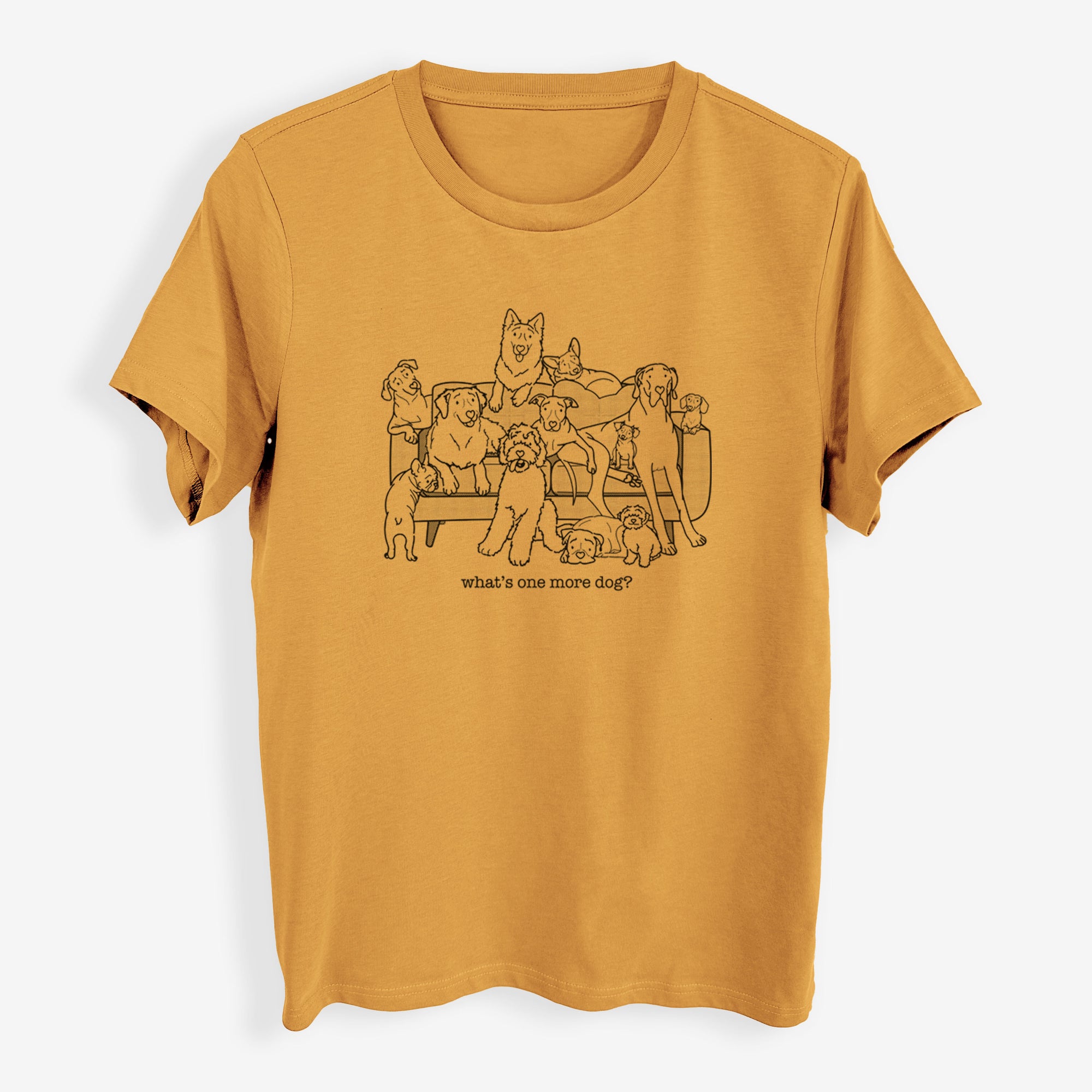 What's One More Dog? - Womens Everyday Maple Tee