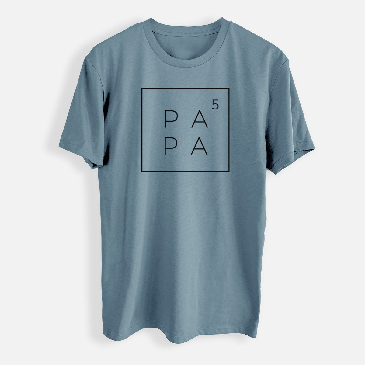 Papa to the 5th Power Boxed - Mens Everyday Staple Tee