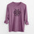 Paw with Heart - Men's Heavyweight 100% Cotton Long Sleeve