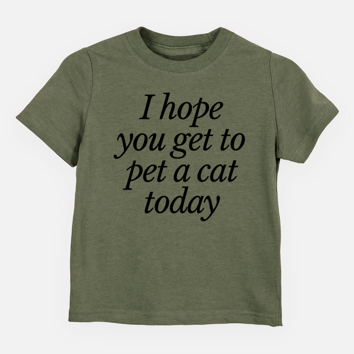 I hope you get to pet a cat today - Kids/Youth/Toddler Shirt
