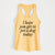 I hope you get to pet a dog today - Women's Racerback Tanktop