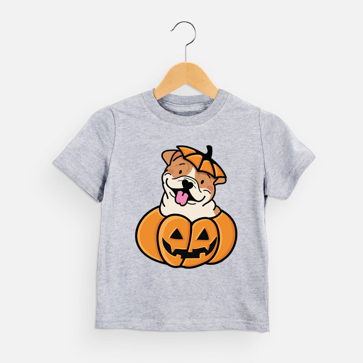 Pumpkin Pup - English Bulldog - Kids/Youth/Toddler Shirt