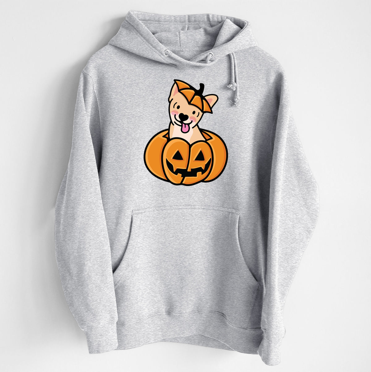 Pumpkin Pup - Chihuahua - Heavyweight Fleece Hoodie