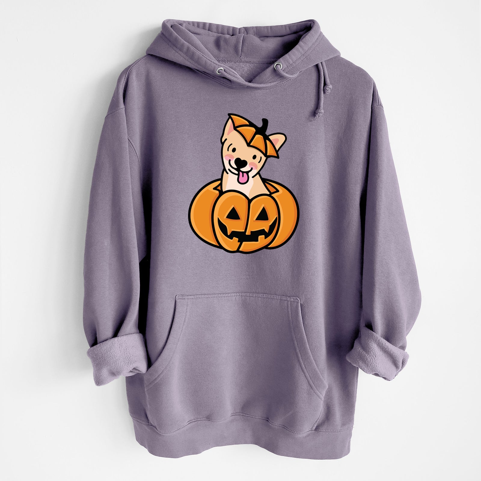 Pumpkin Pup - Chihuahua - Heavyweight Fleece Hoodie