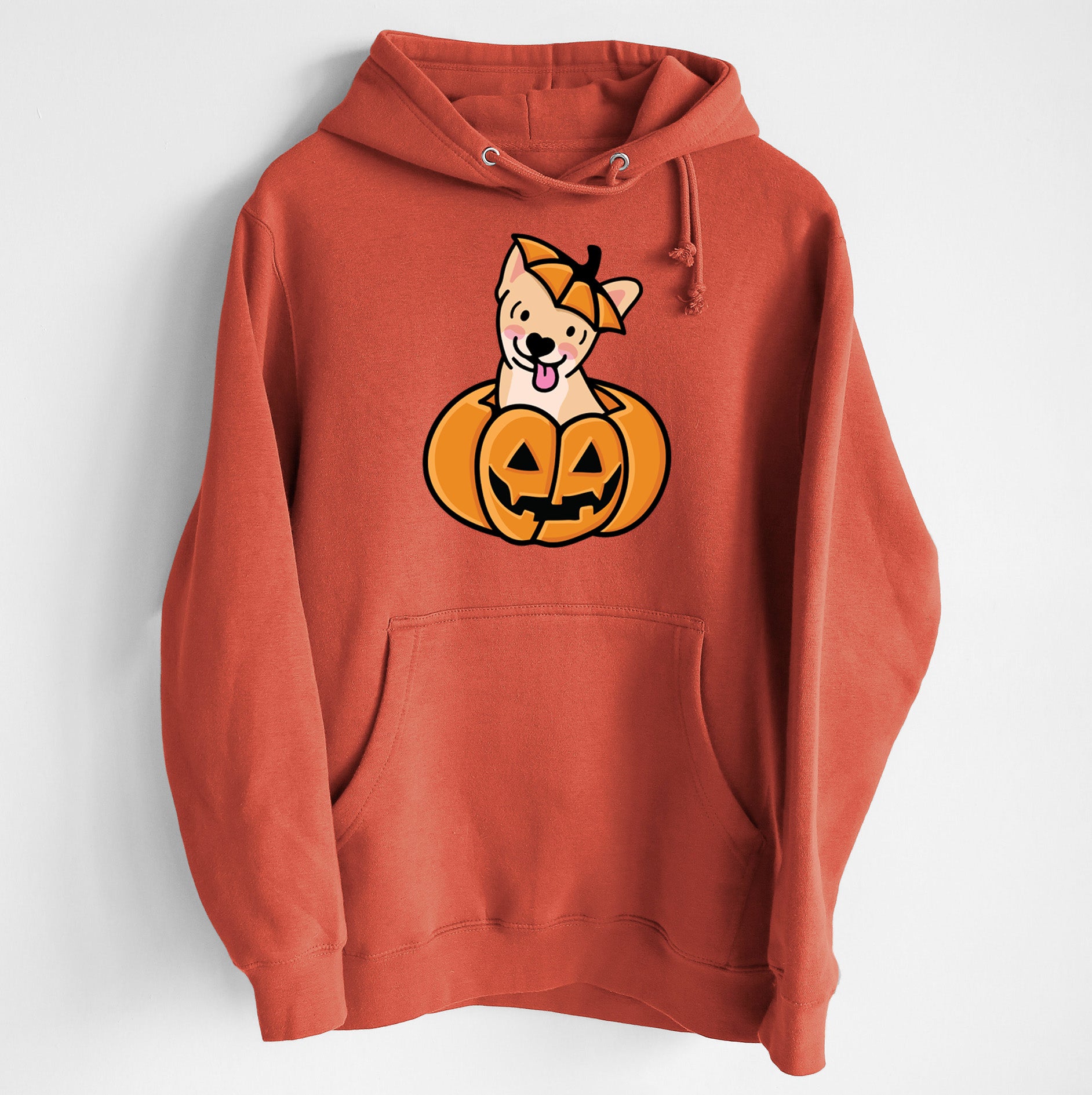 Pumpkin Pup - Chihuahua - Heavyweight Fleece Hoodie