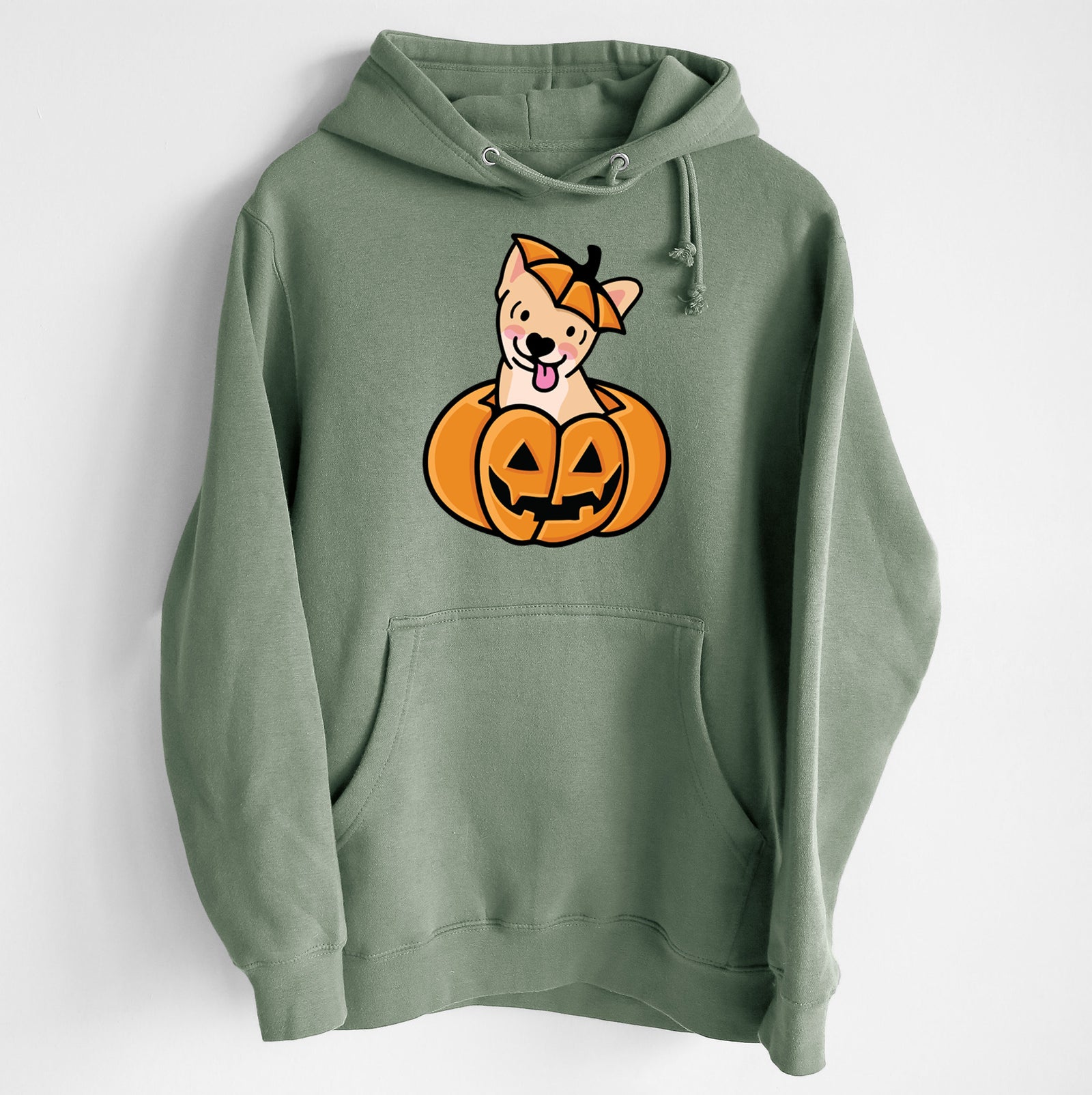 Pumpkin Pup - Chihuahua - Heavyweight Fleece Hoodie