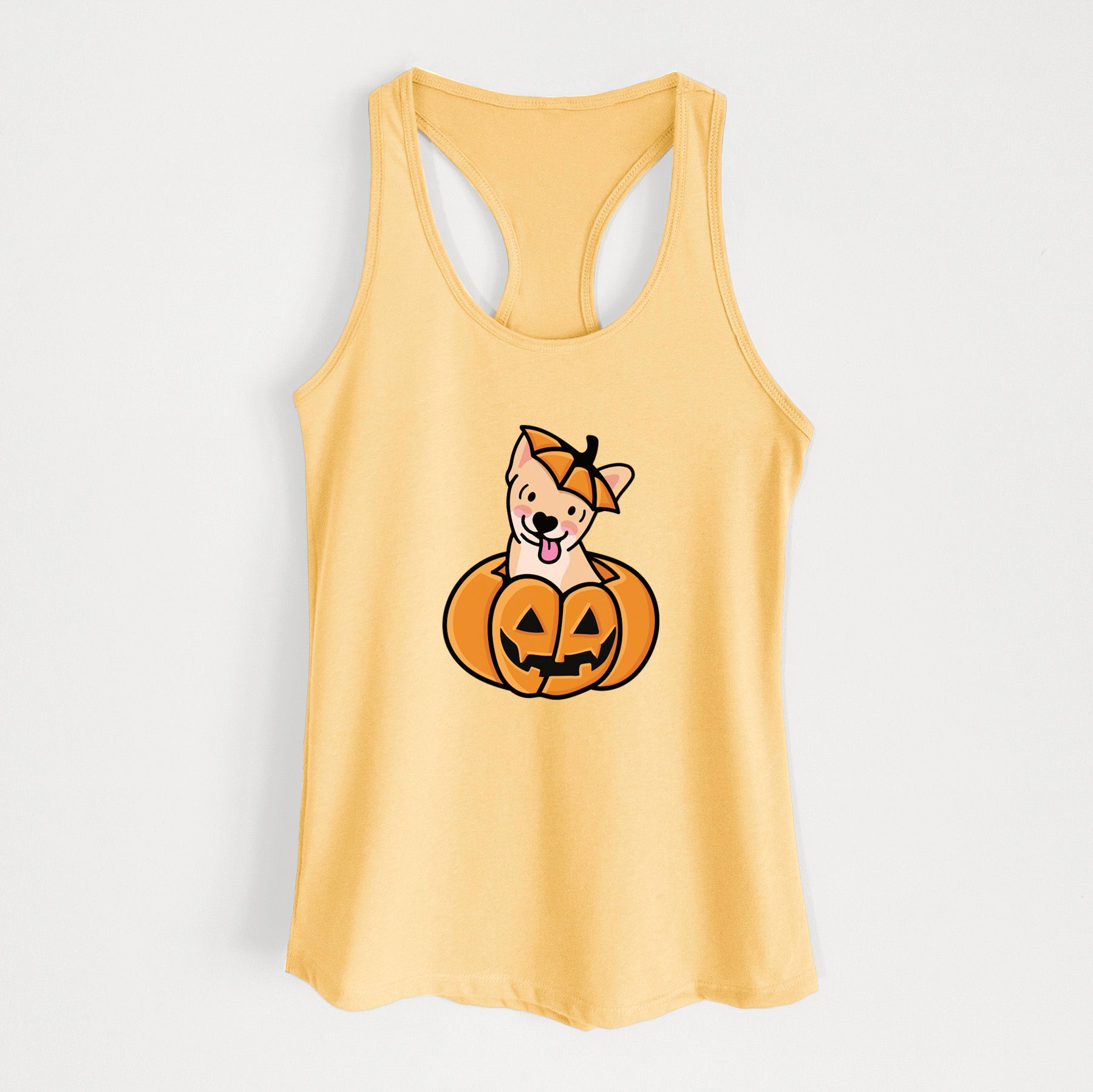 Pumpkin Pup - Chihuahua - Women's Racerback Tanktop