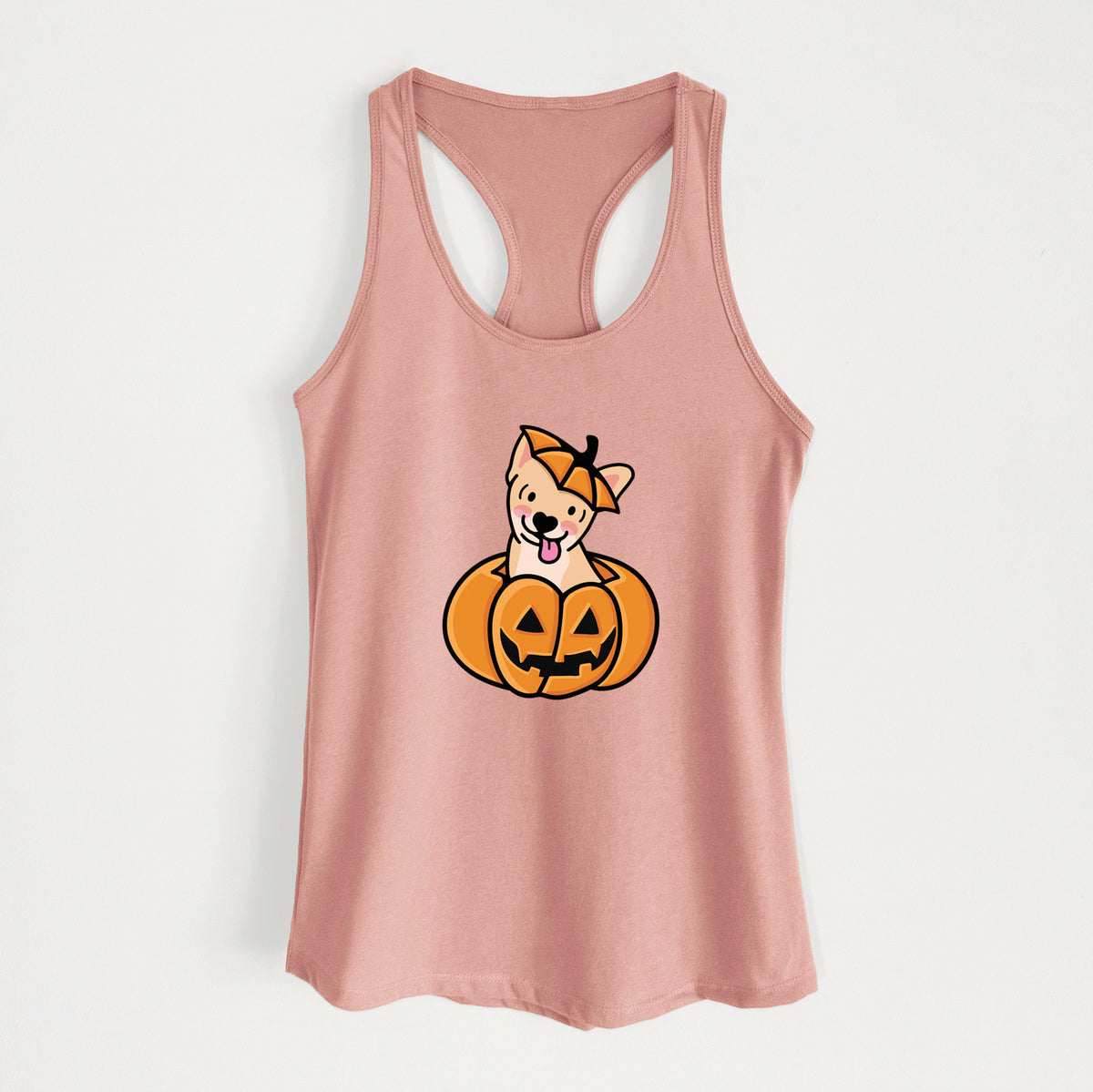Pumpkin Pup - Chihuahua - Women&#39;s Racerback Tanktop